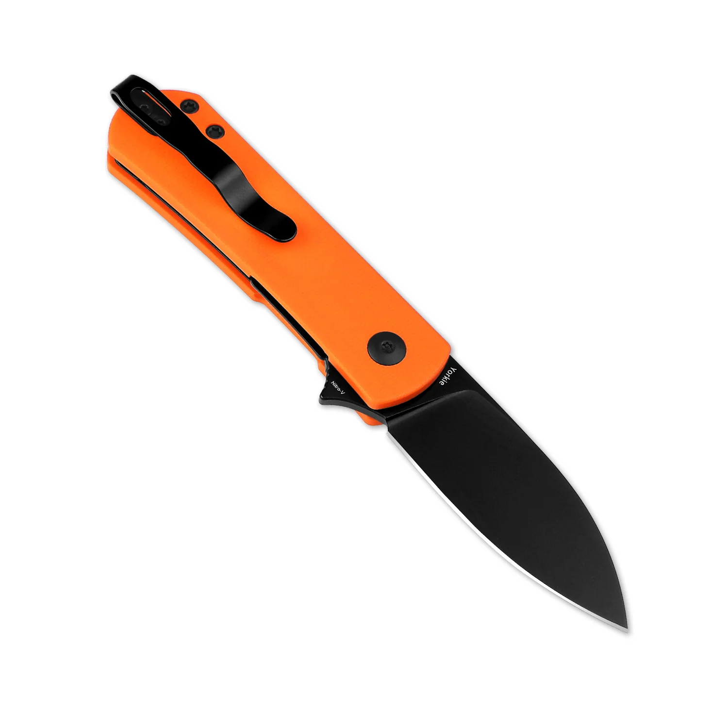 Yorkie | Nitro-V | Orange G10 . 2.58 " Black | KizerV™ 3525A2 - Image 4