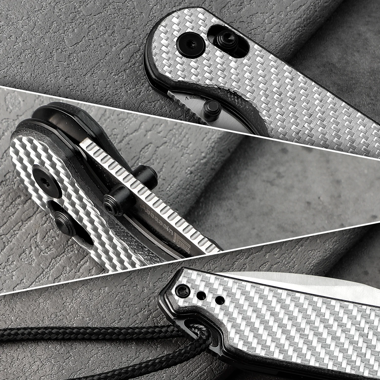 Assassin | Nitro-V | G10 Carbon Fiber | KizerV™ 3549A3 - Image 16