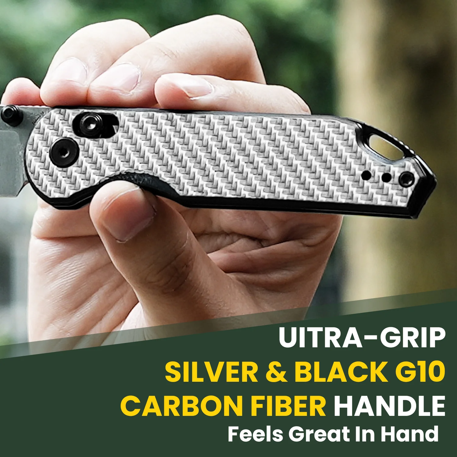 Assassin | Nitro-V | G10 Carbon Fiber | KizerV™ 3549A3 - Image 17