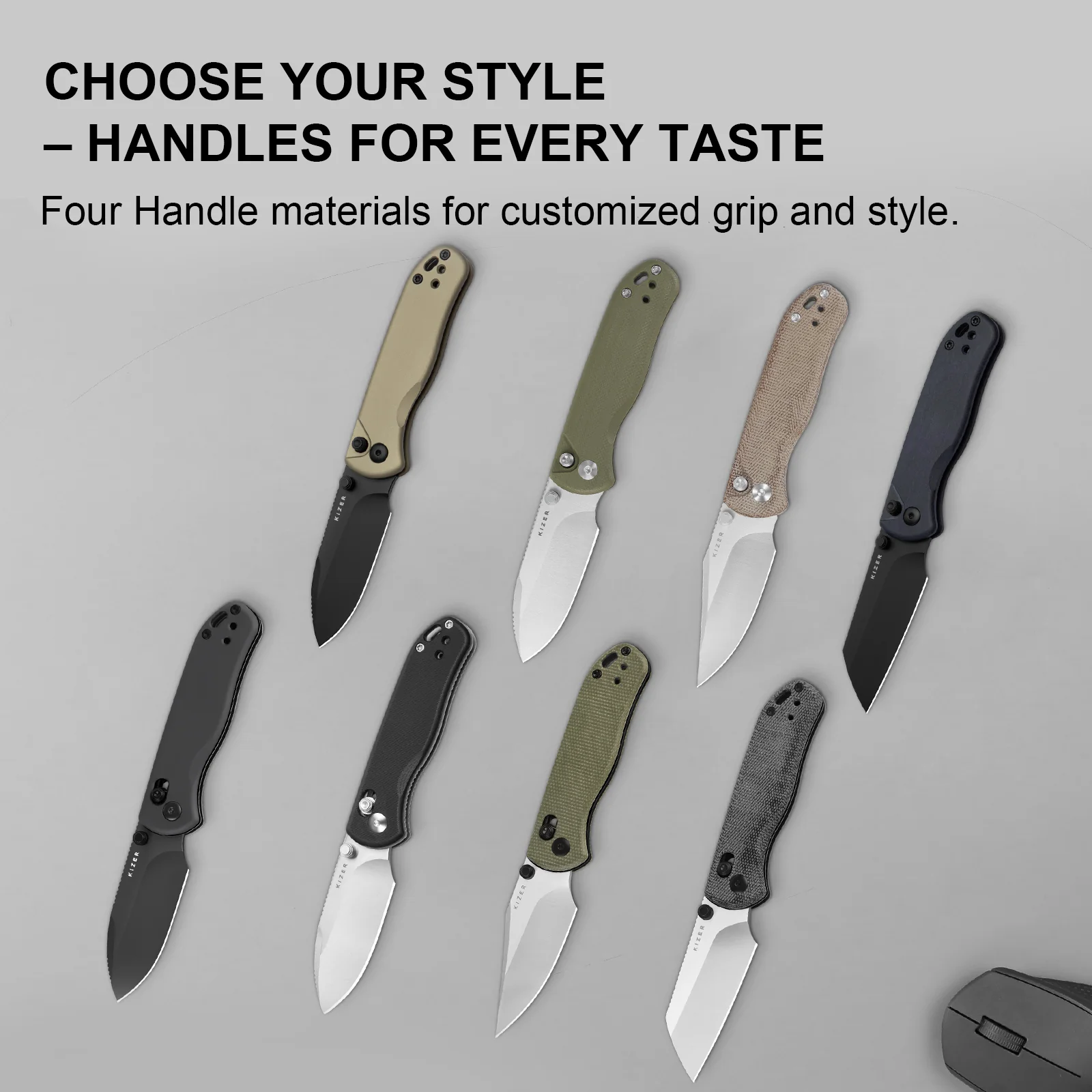 Drop Bear® 2 | Kizer Button Liner Lock™ | Nitro-V | Aluminum | KizerV™ 3619.2CD1 - Image 14
