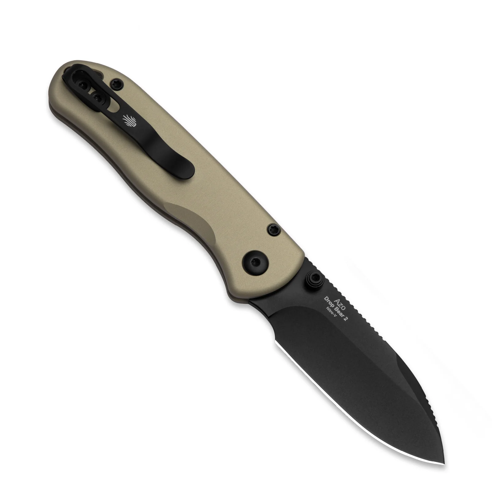 Drop Bear® 2 | Kizer Button Liner Lock™ | Nitro-V | Aluminum | KizerV™ 3619.2CD1 - Image 4