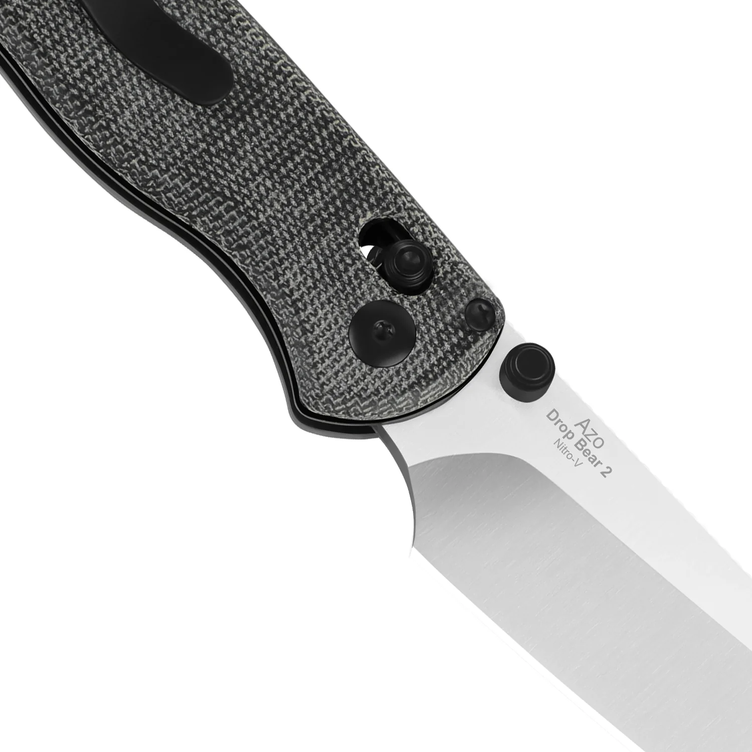Drop Bear® 2 | Kizer Clutch Lock™ | Nitro-V | Micarta | KizerV™ 3619.2KS1 - Image 6