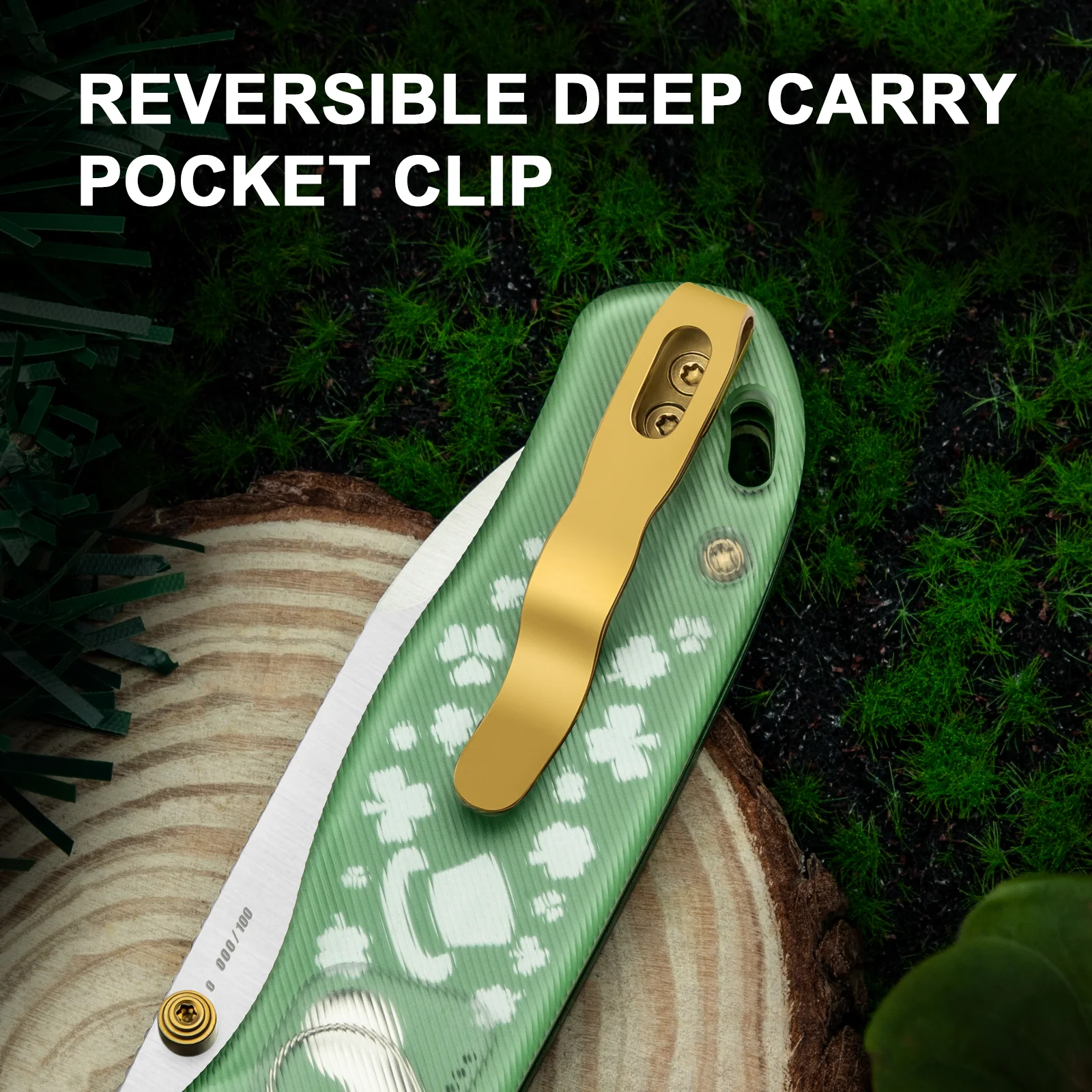 Drop Bear® | Kizer Clutch Lock™ | Nitro-V | Acrylic Handle | KizerV™ 3619A10 - Image 10