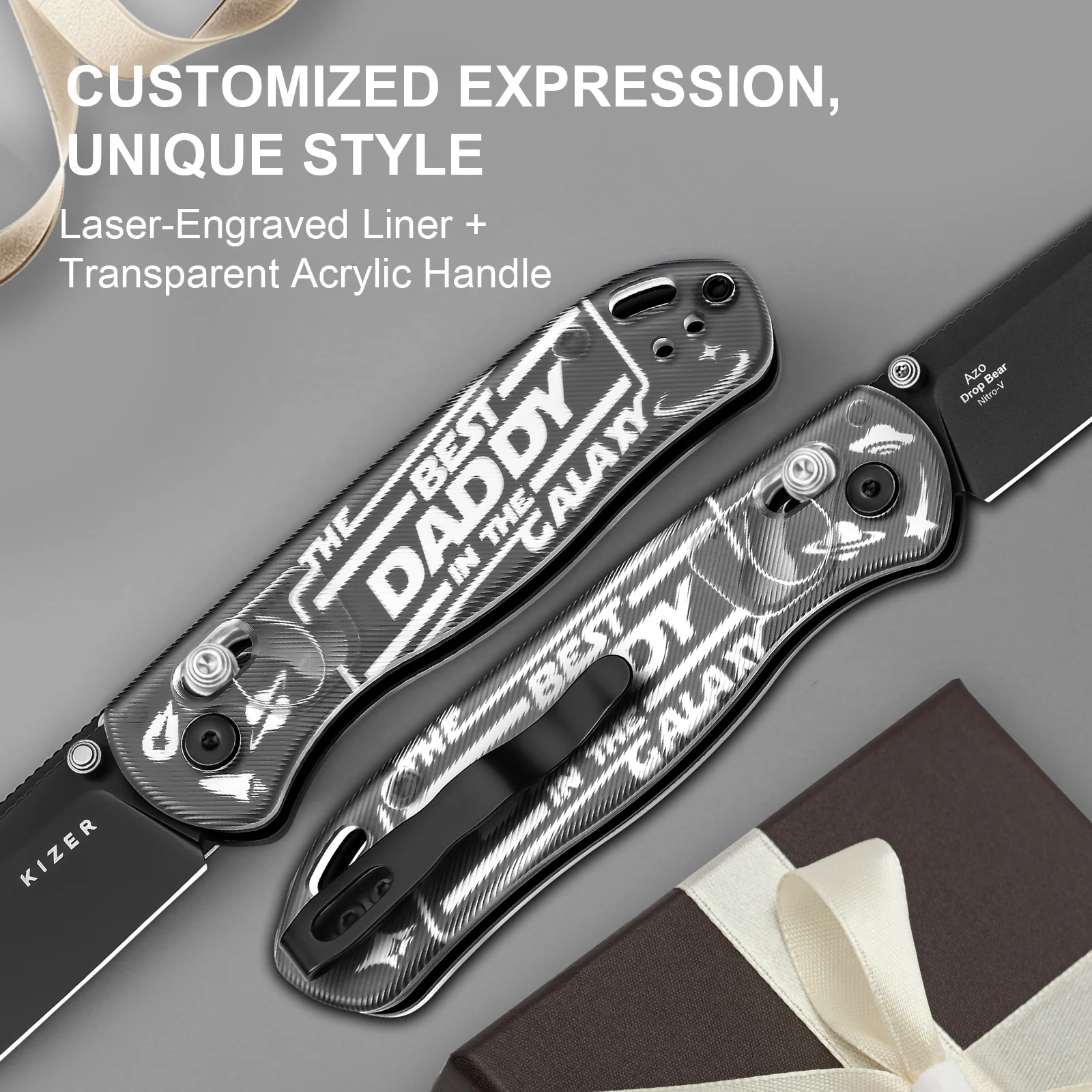 Drop Bear® | Kizer Clutch Lock™ | Nitro-V | Acrylic | KizerV™ 3619A11 - Image 9