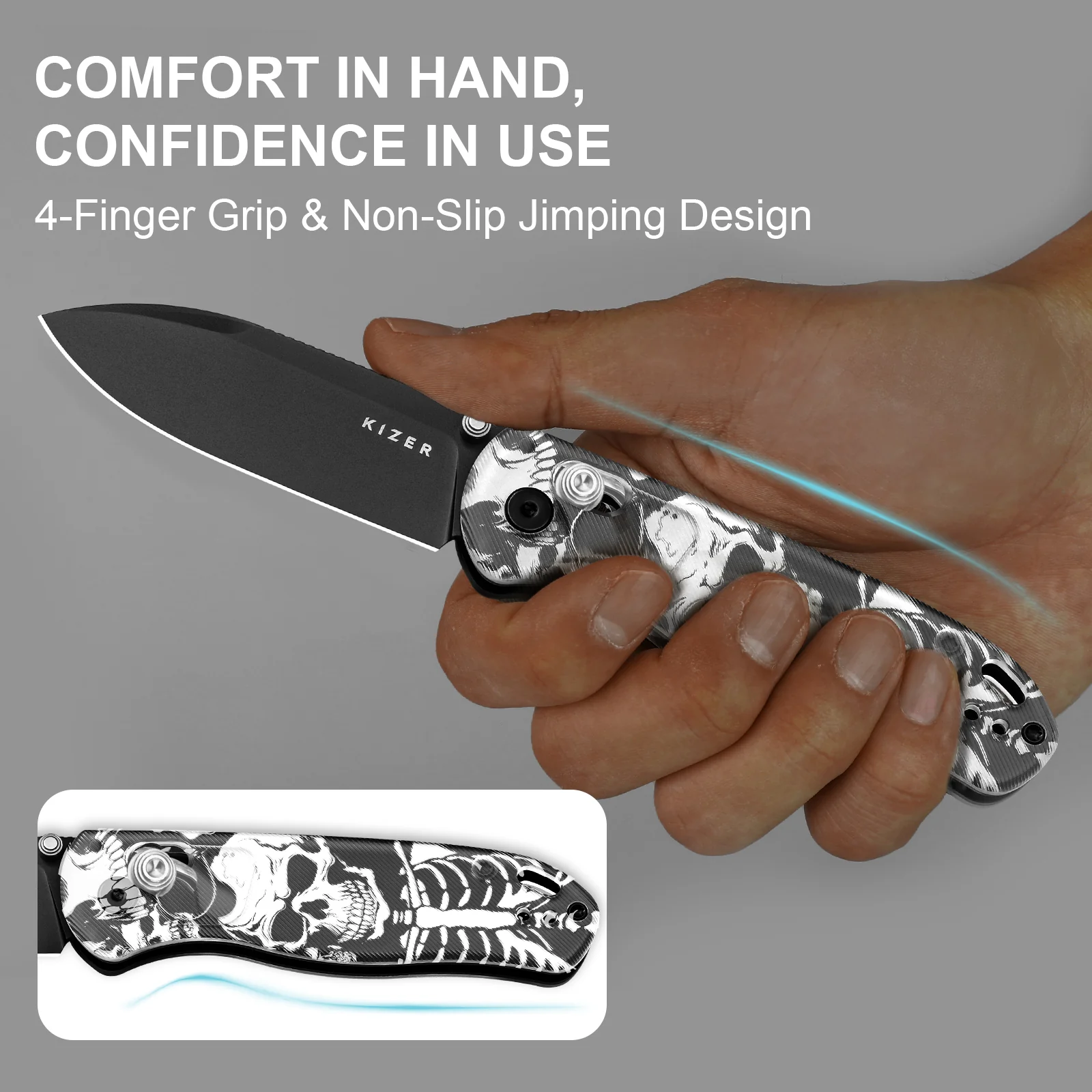 Drop Bear® | Kizer Clutch Lock™ | Nitro-V | Acrylic | KizerV™ 3619A12 - Image 14