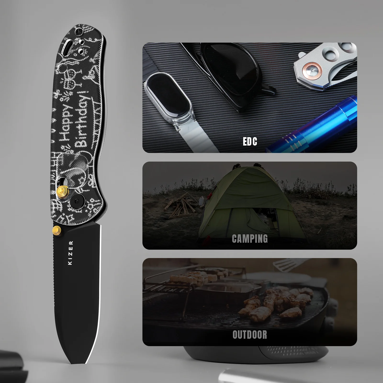 Drop Bear® | Kizer Clutch Lock™ | Nitro-V | Acrylic | KizerV™ 3619A13 - Image 14