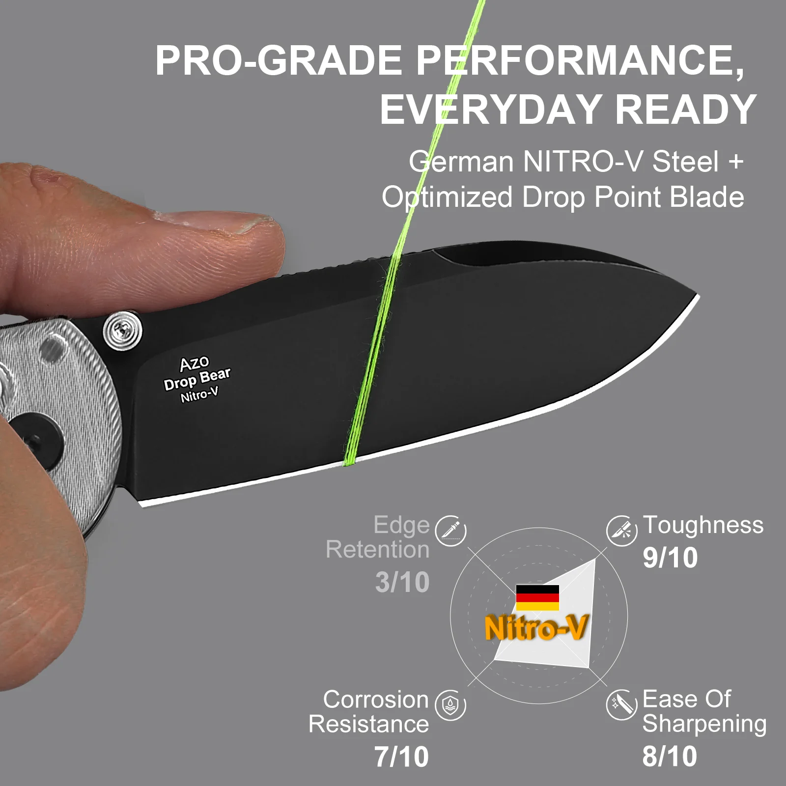 Drop Bear® | Kizer Clutch Lock™ | Nitro-V | Acrylic | KizerV™ 3619A15 - Image 14