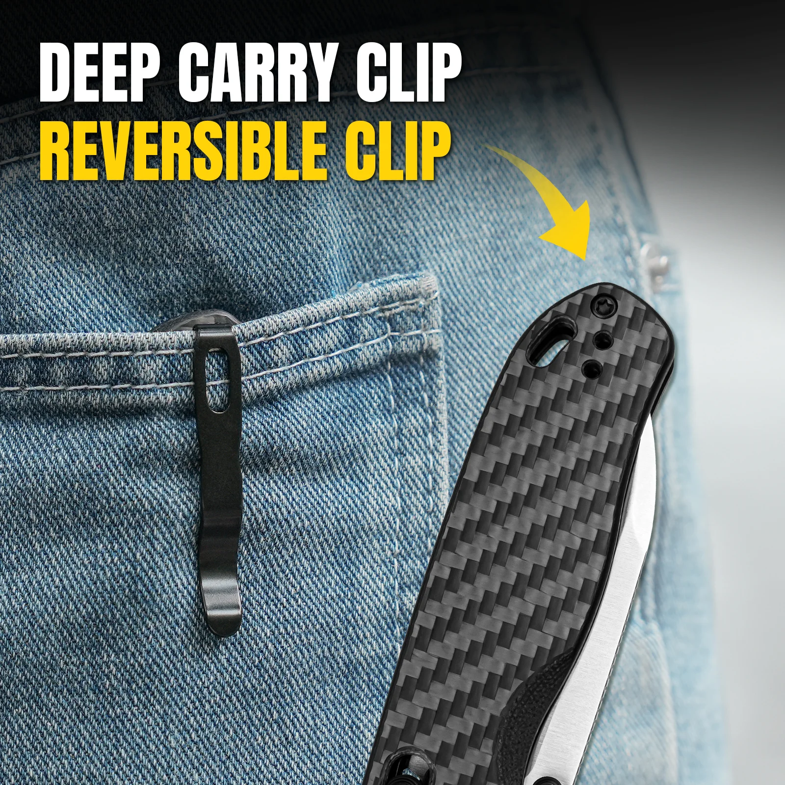 Drop Bear® | Kizer Clutch Lock™ | Nitro-V | 3K Carbon Fiber | KizerV™ 3619A3 - Image 13