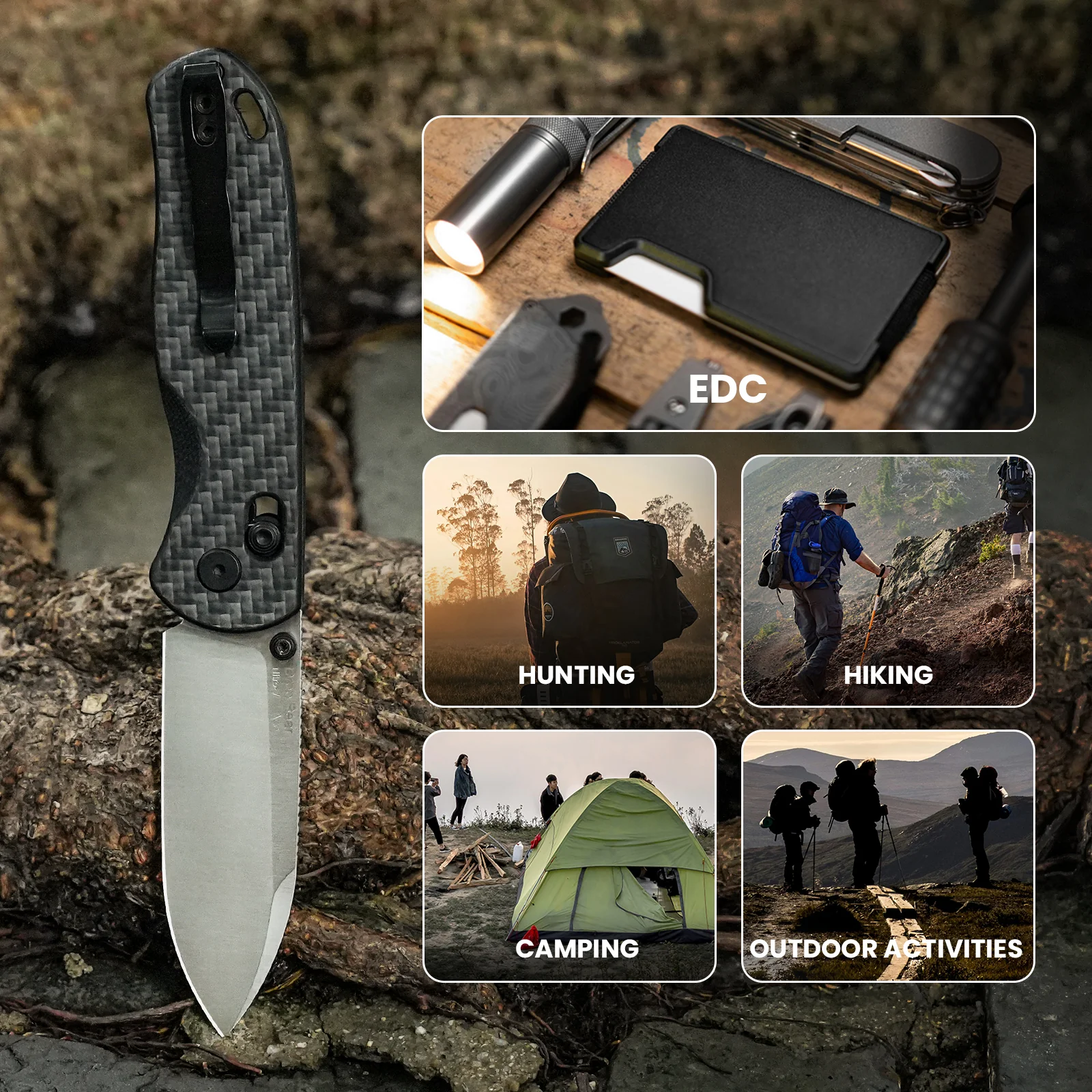 Drop Bear® | Kizer Clutch Lock™ | Nitro-V | 3K Carbon Fiber | KizerV™ 3619A3 - Image 14