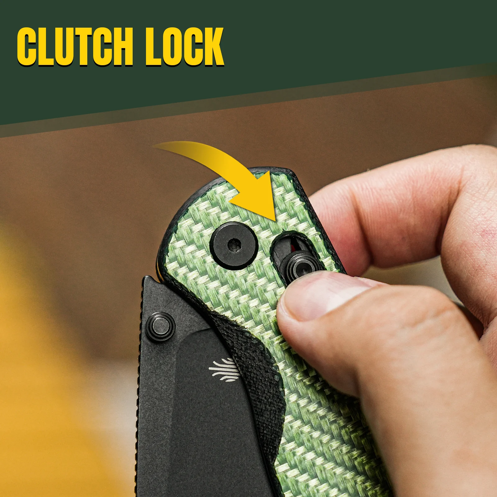 Drop Bear® | Kizer Clutch Lock™ | Nitro-V | Carbon Fiber | KizerV™ 3619A4 - Image 11