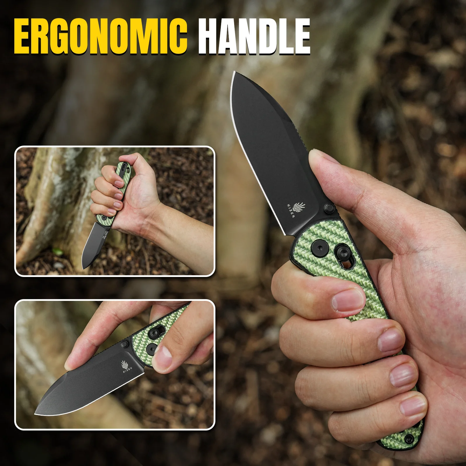 Drop Bear® | Kizer Clutch Lock™ | Nitro-V | Carbon Fiber | KizerV™ 3619A4 - Image 12