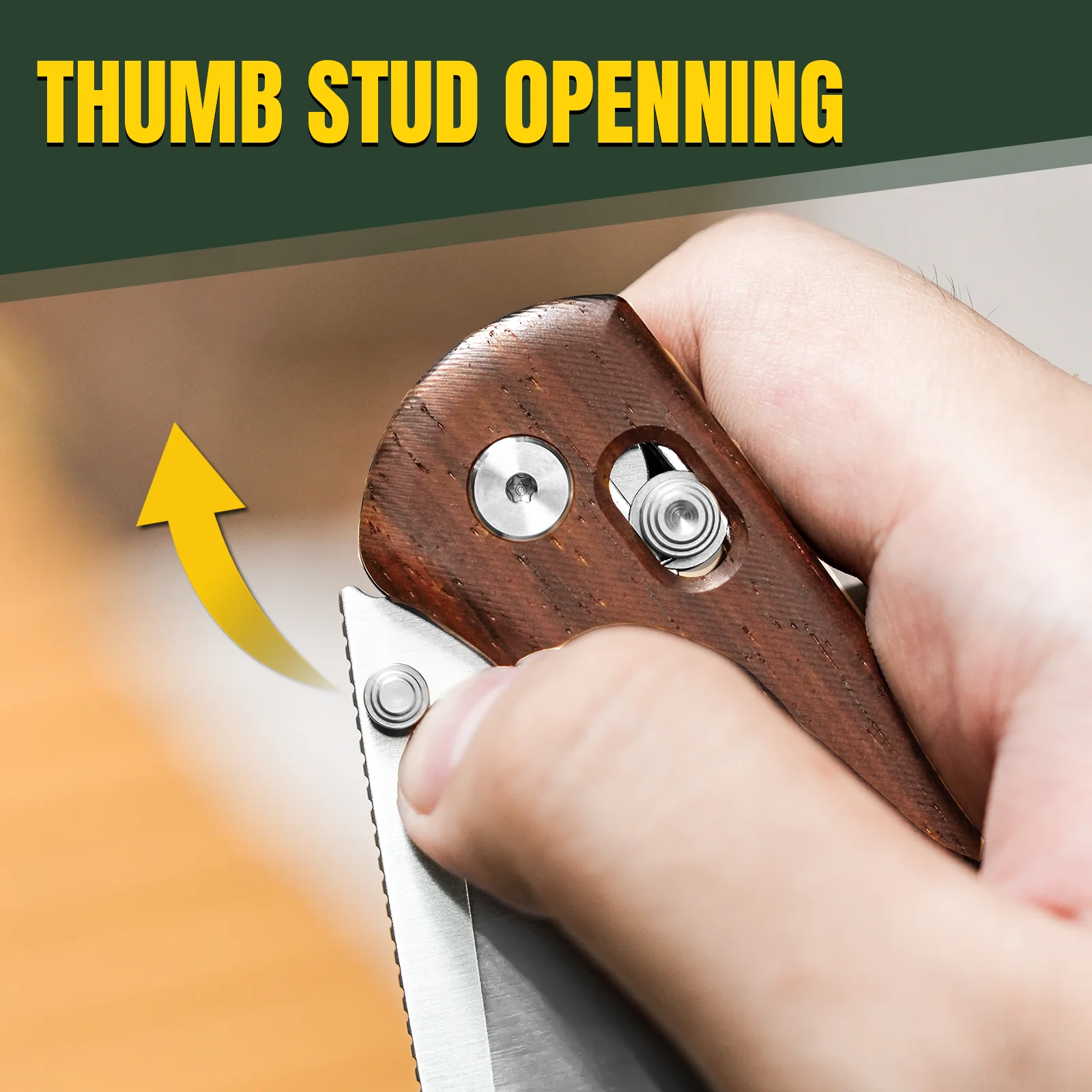 Drop Bear® | Kizer Clutch Lock™ | Nitro-V | Wood | KizerV™ 3619A6 - Image 10