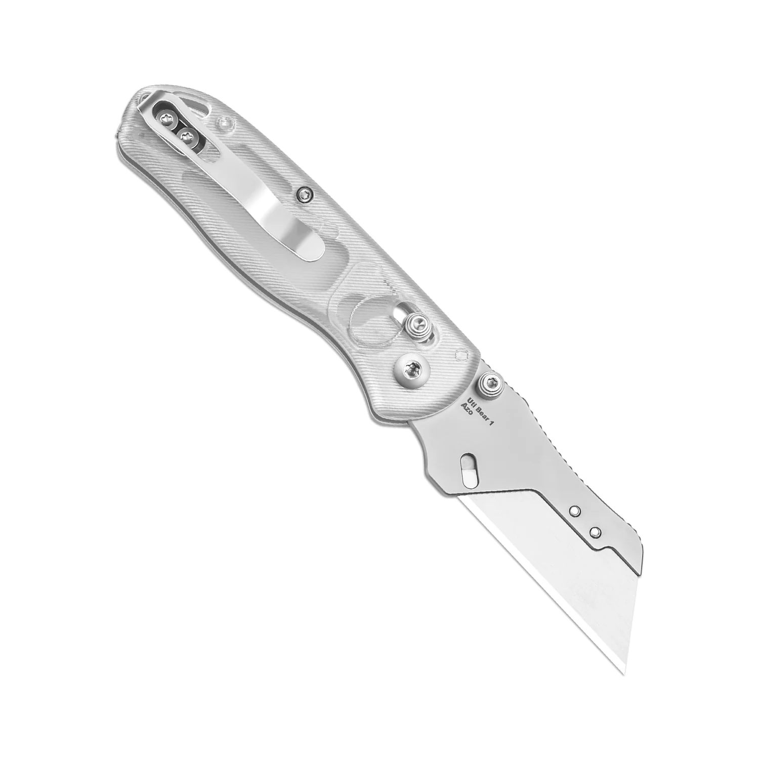 Drop Bear® Utility | Kizer Clutch Lock™ | Uti BEAR 1 | SK5 & 50Cr15MoV | Acrylic | KizerV™ 3619JA5 - Image 3