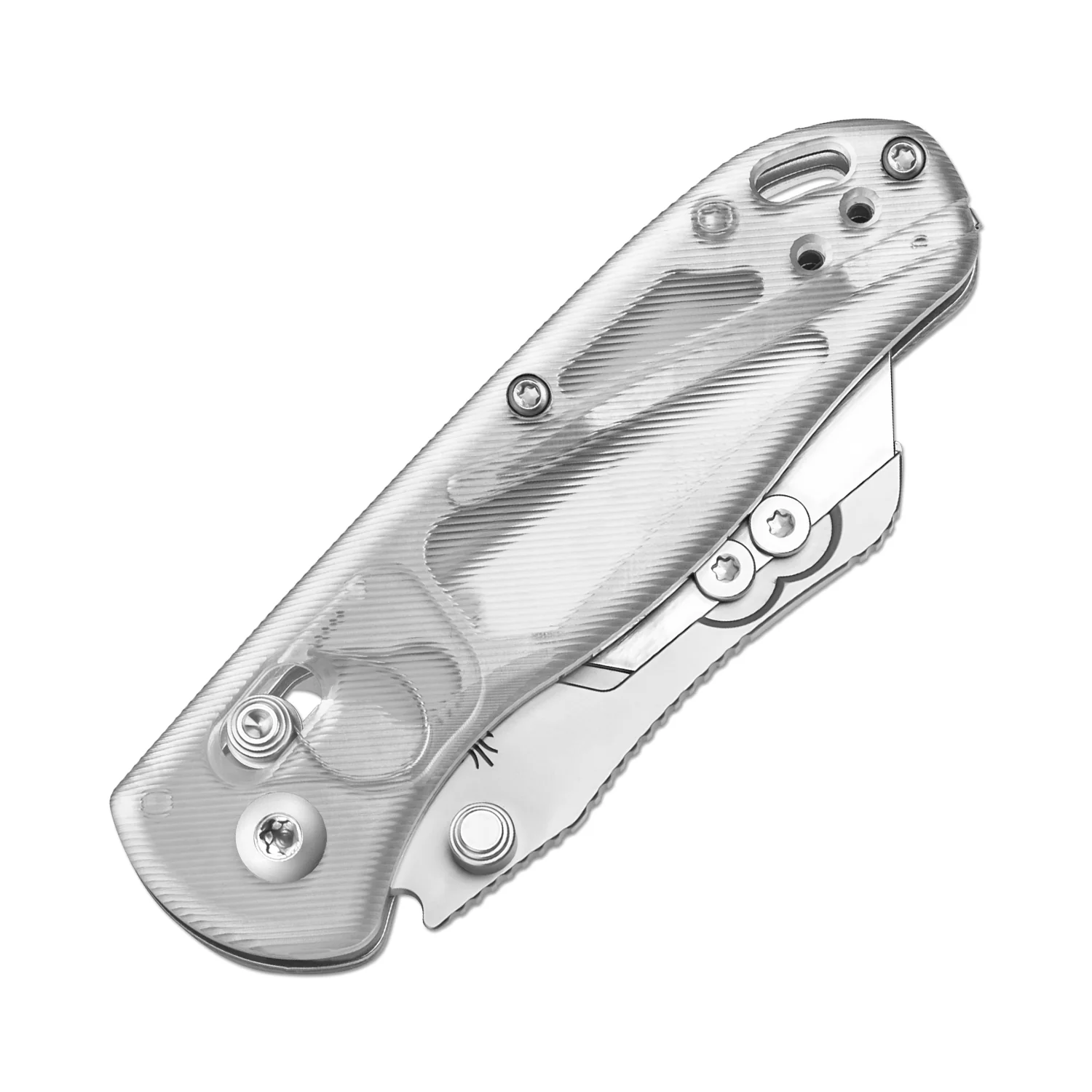 Drop Bear® Utility | Kizer Clutch Lock™ | Uti BEAR 1 | SK5 & 50Cr15MoV | Acrylic | KizerV™ 3619JA5 - Image 5
