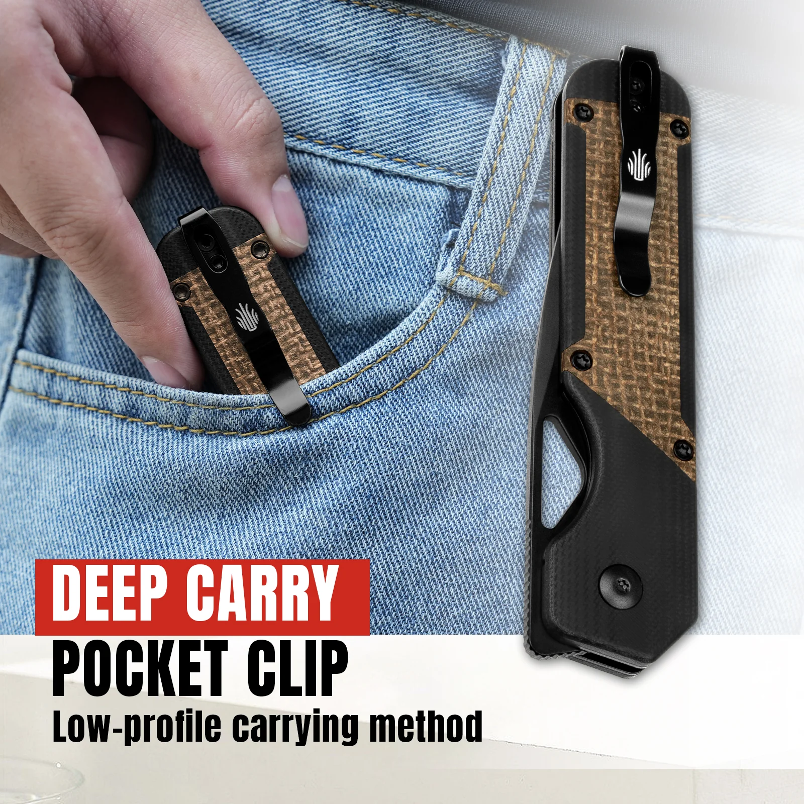 Militaw® | Nitro-V | G10+Micarta | KizerV™ 3634A1 - Image 12