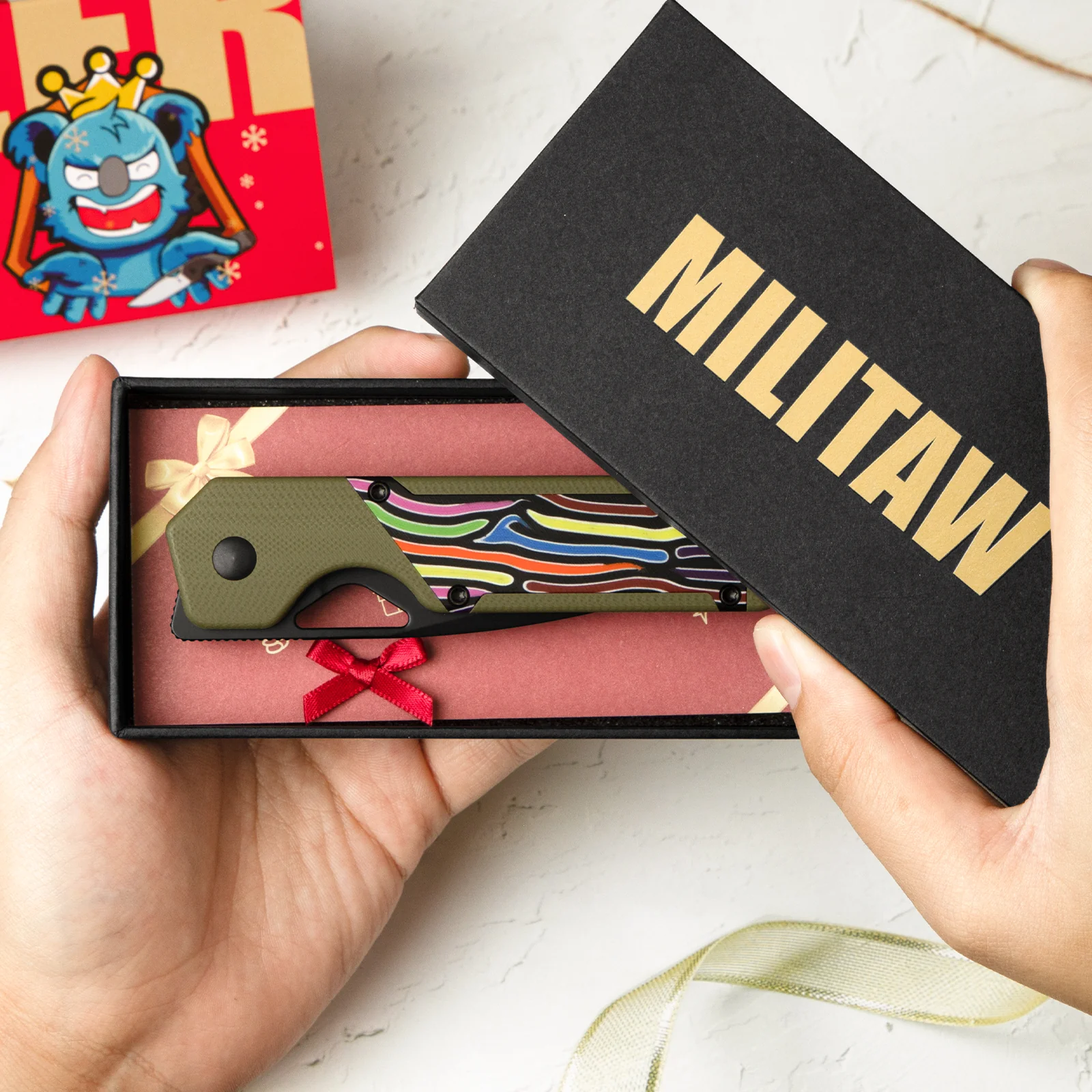 Militaw® | Nitro-V | Olive Green & Party Steamers G10 | KizerV™ 3634A3 - Image 16