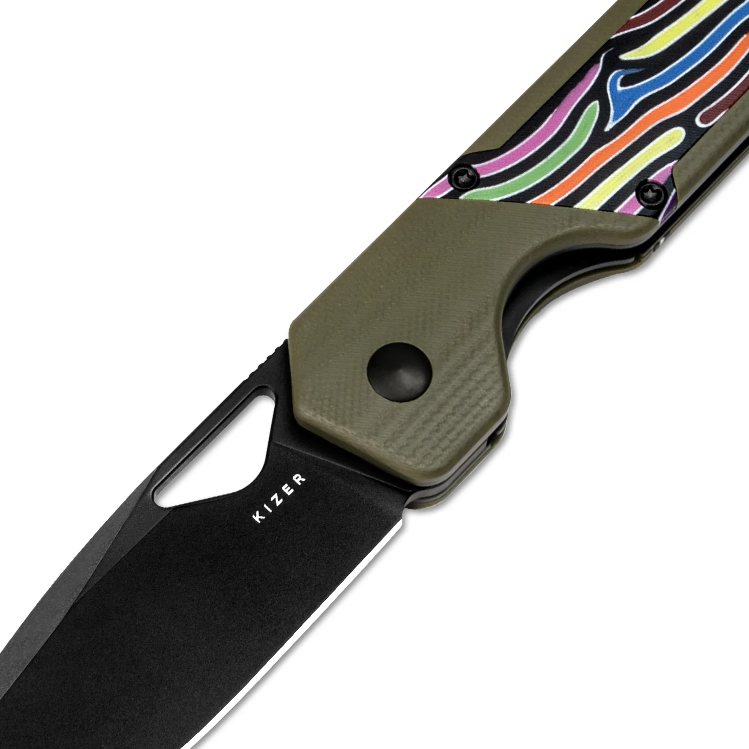 Militaw® | Nitro-V | Olive Green & Party Steamers G10 | KizerV™ 3634A3 - Image 6