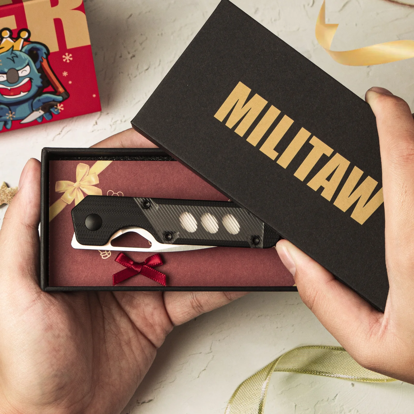 Mini Militaw® | Nitro-V | G10+Acrylic | KizerV™ 3634SA3 - Image 15