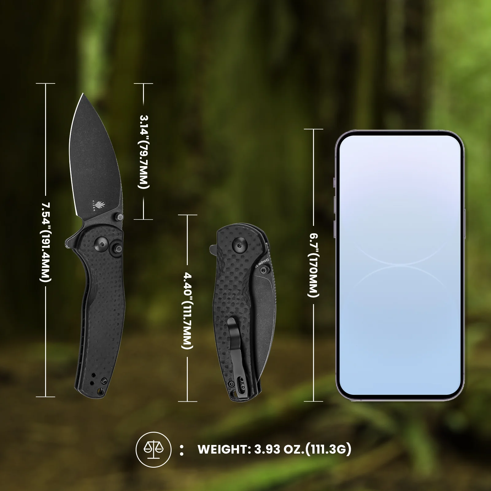 Mini Grouper | Nitro V | G10 | KizerV™ 3669A2 - Image 13