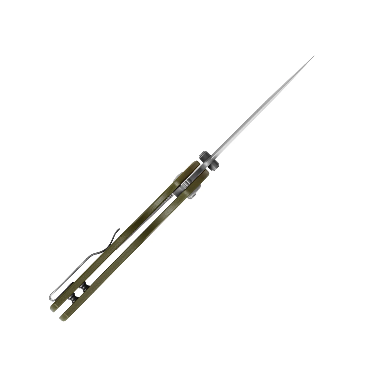 Mini Grouper | D2 | Olive Green G10 | KizerV™ 3669A3 - Image 9