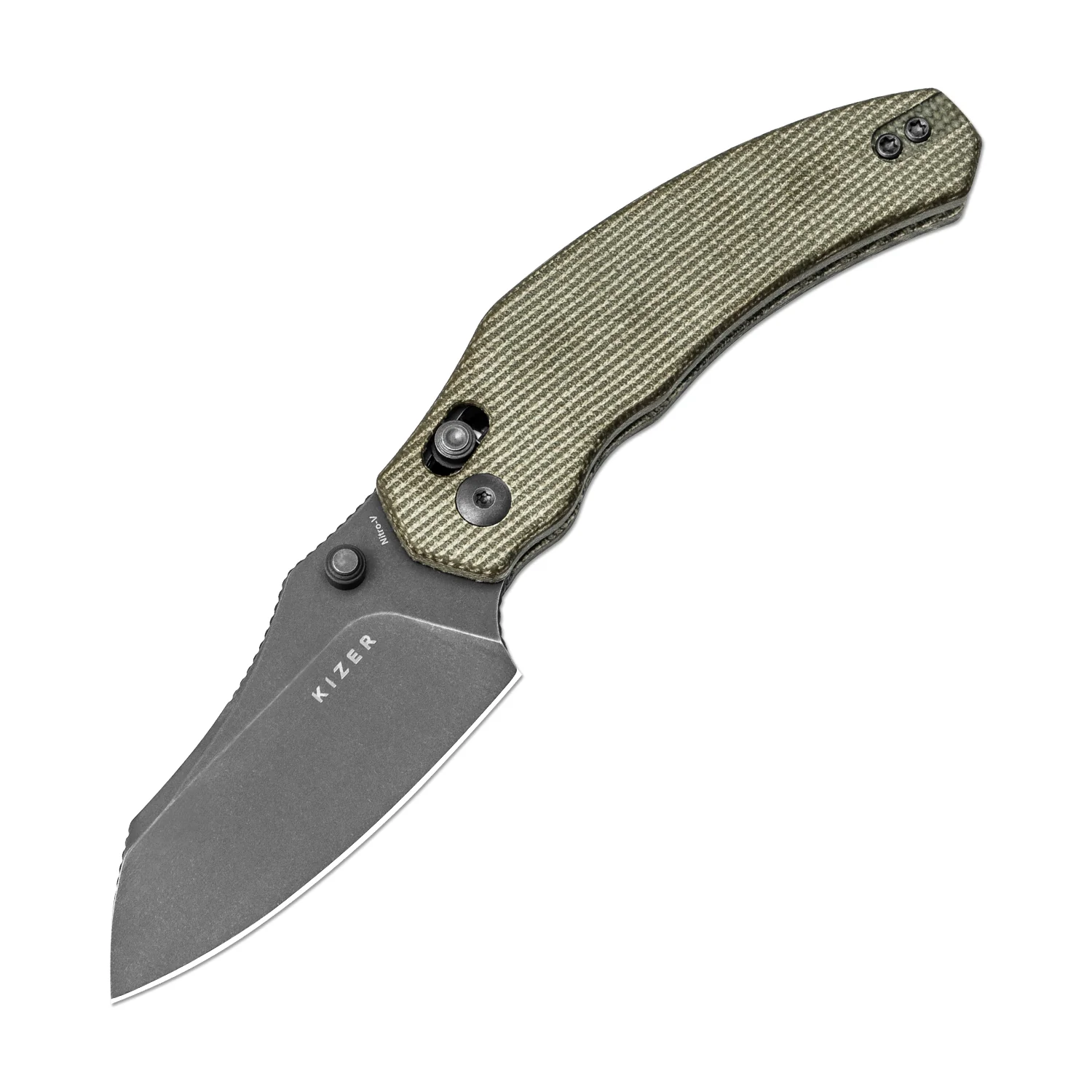 Bulldog | Nitro-V | Micarta | KizerV™ 3672A3 - Image 3