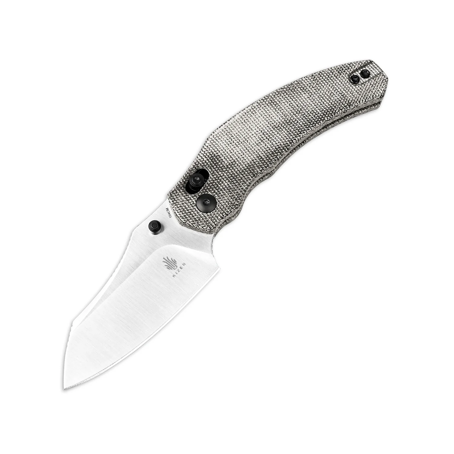 Bulldog | 154CM | Micarta | KizerV™ 3672C2 - Image 2