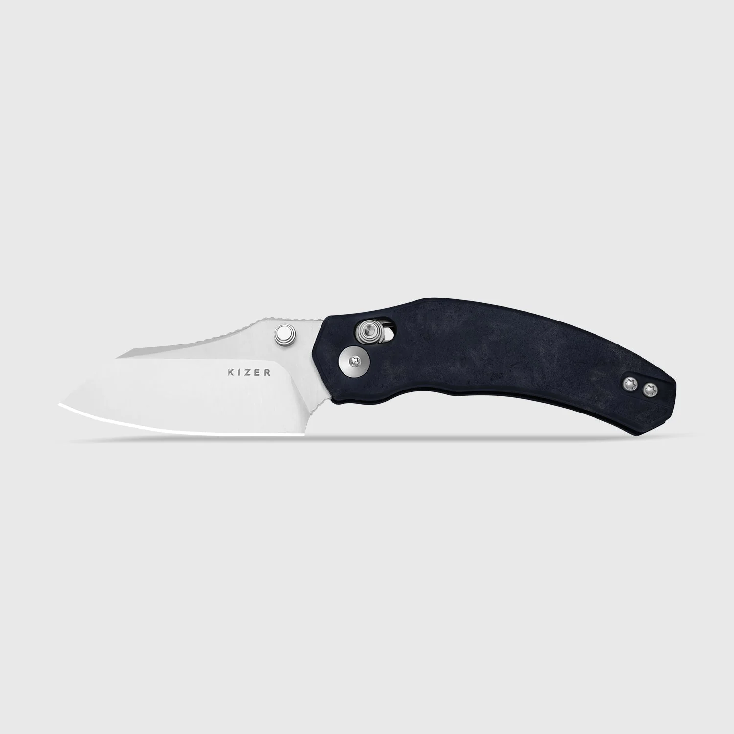 Mini Bulldog | Nitro-V | Richlite (Blue Canyon) | KizerV™ 3672SA3