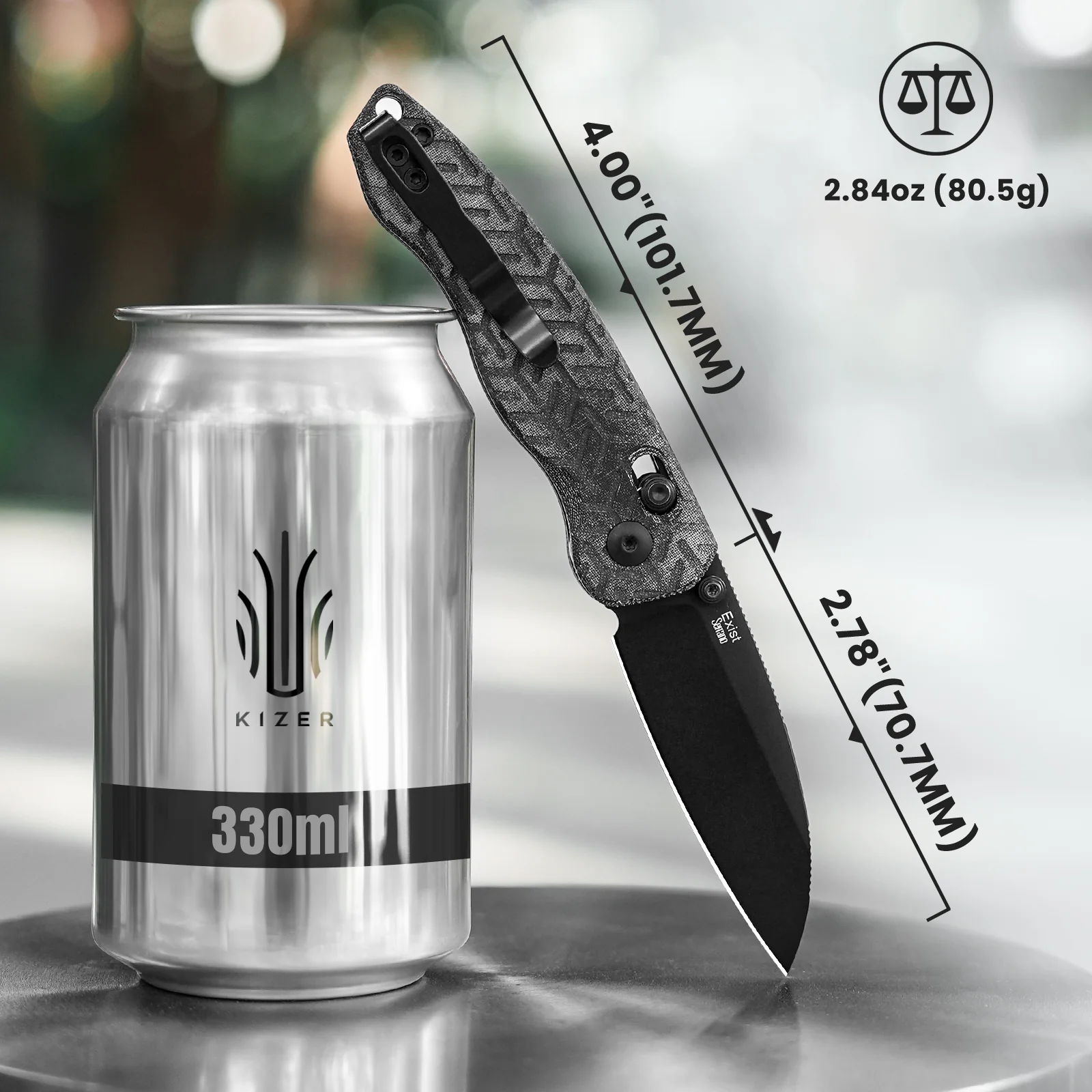 Exist | Nitro-V | Micarta | KizerV™ 3681A1 - Image 17