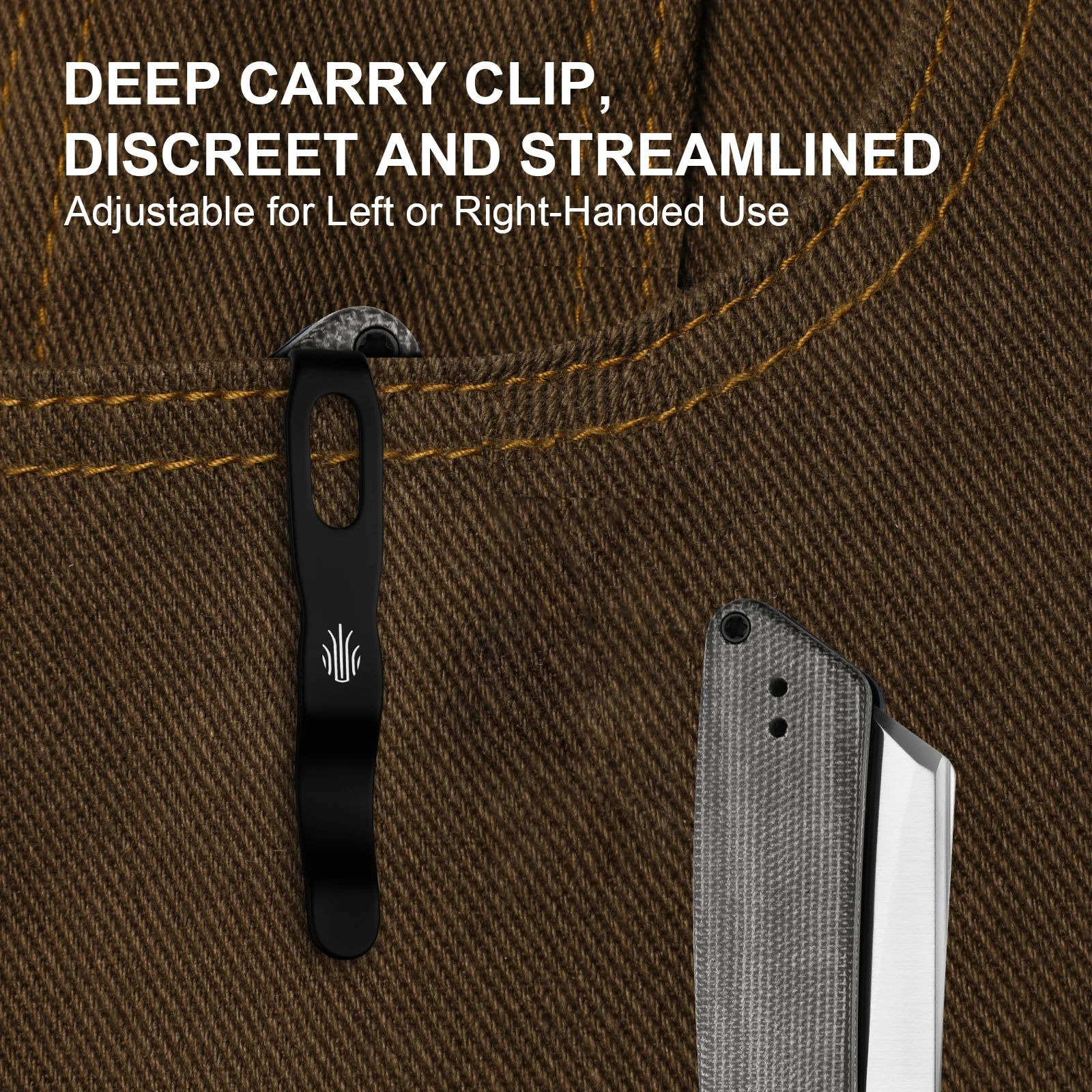 Madrac | Kizer Clutch Lock™ | Norplex UltreX™ Micarta | Nitro-V | KizerV™ 3693A3 - Image 13