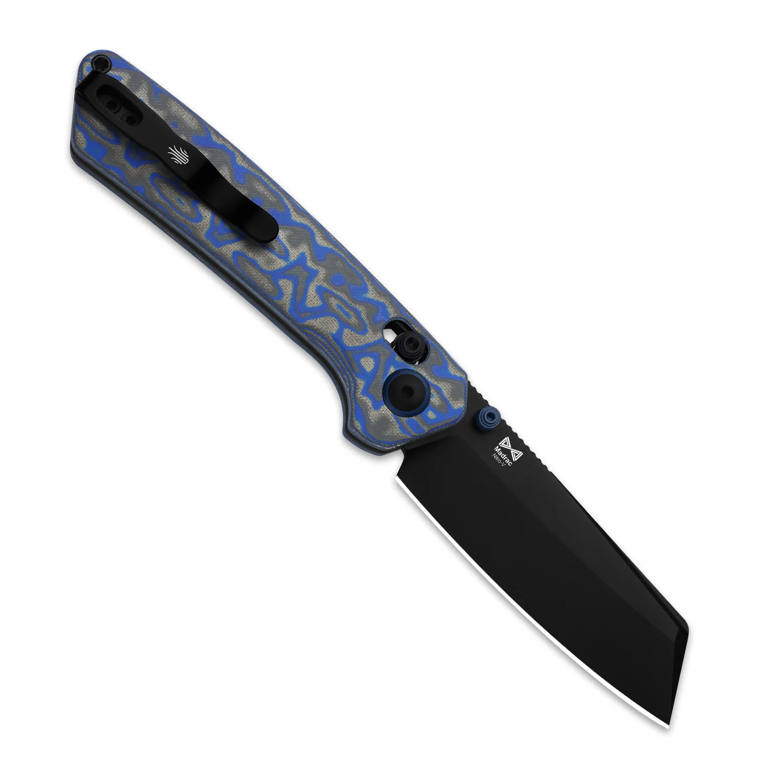 Madrac | Kizer Clutch Lock™ | Micarta With Vortex Pattern | Nitro-V | KizerV™ 3693A4 - Image 3