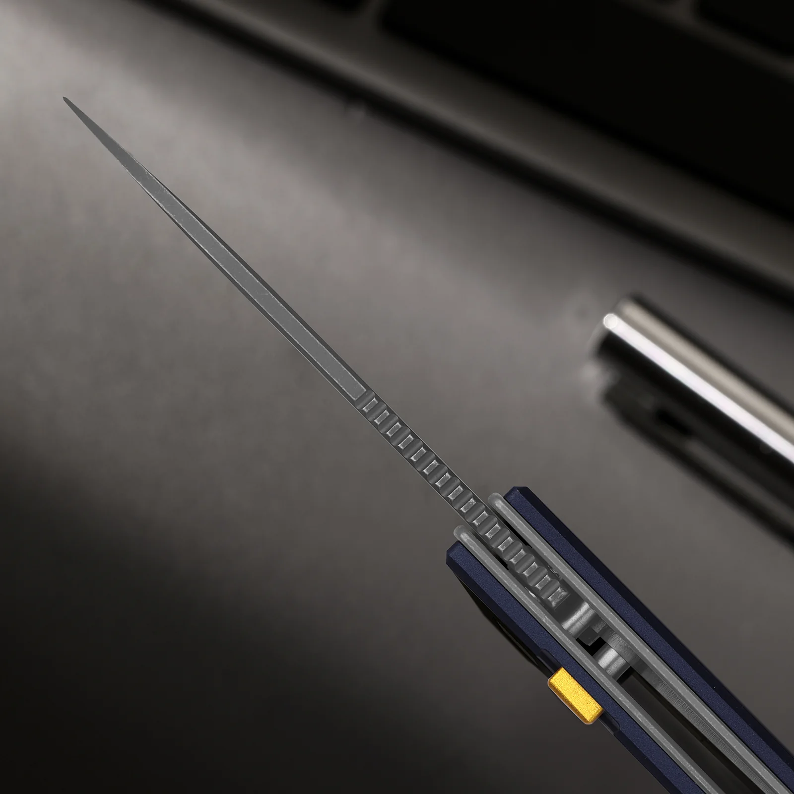 Little Ringbo | Kizer Button Liner Lock™ | Aluminum | AEB-L Satin | KizerV™ 3708A1 - Image 10