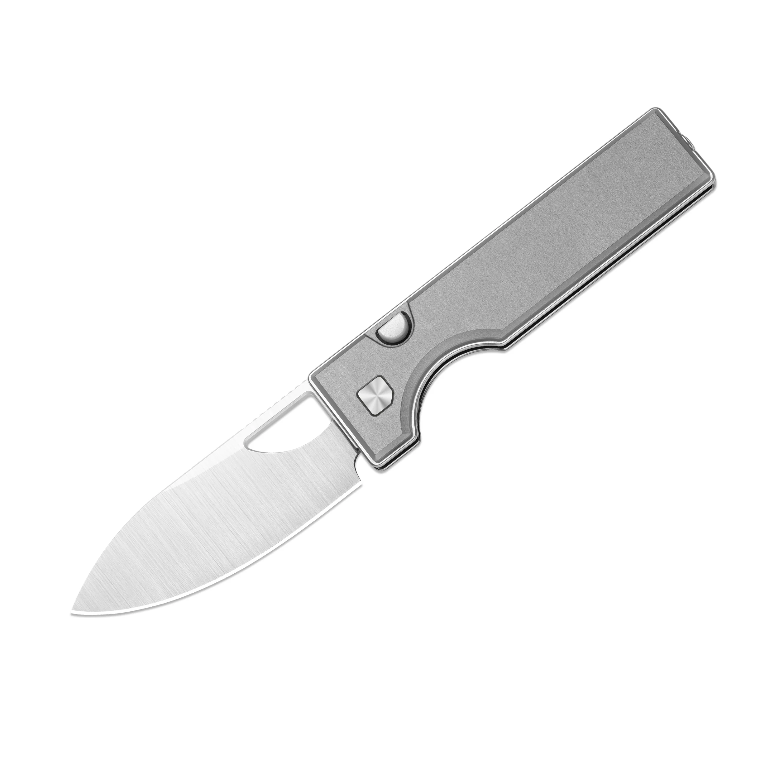 Little Ringbo | Kizer Button Liner Lock™ | Aluminum | AEB-L Satin | KizerV™ 3708A1 - Image 2
