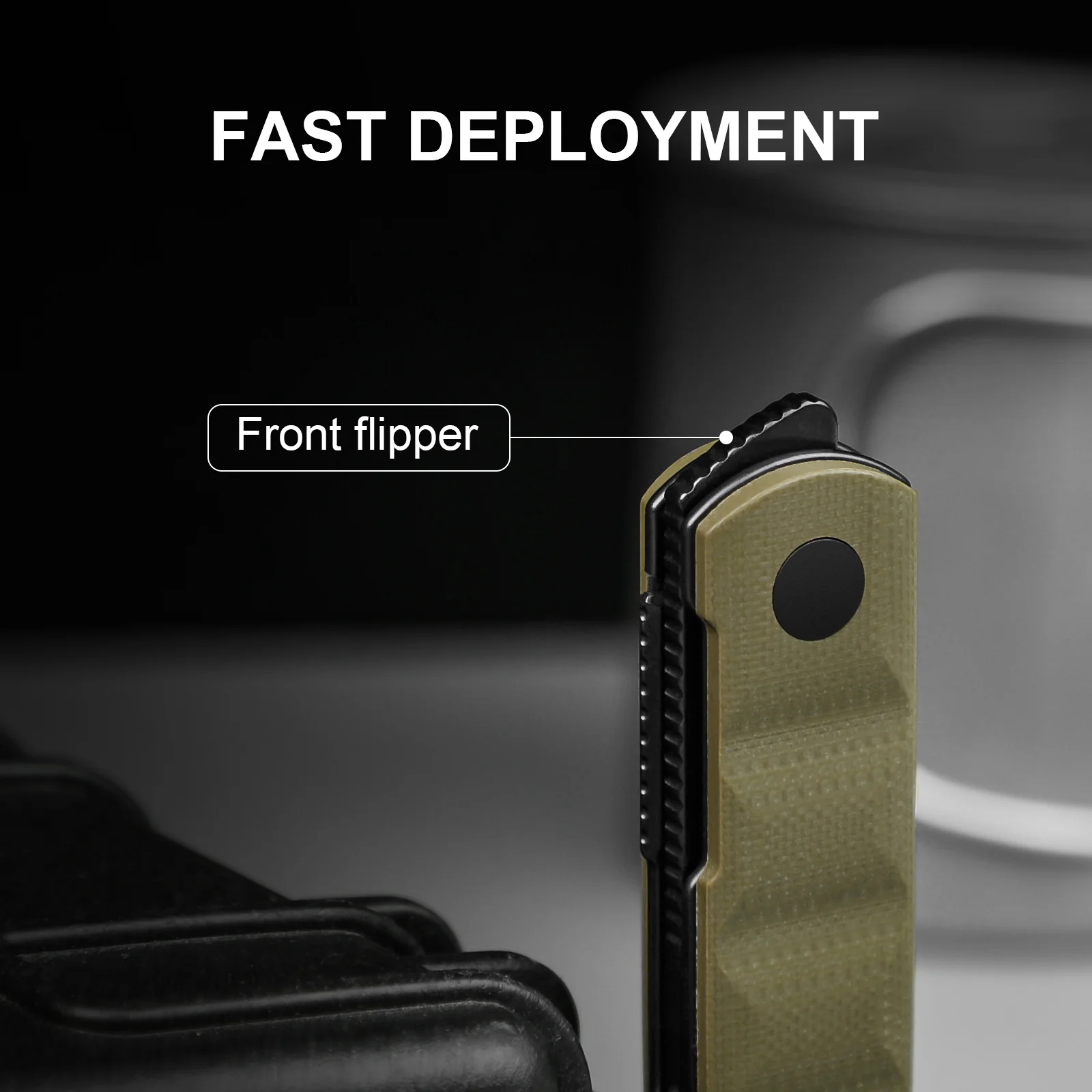 Bamboo | Nitro-V | G10（Olive Green） | KizerV™ 3722A2 - Image 13