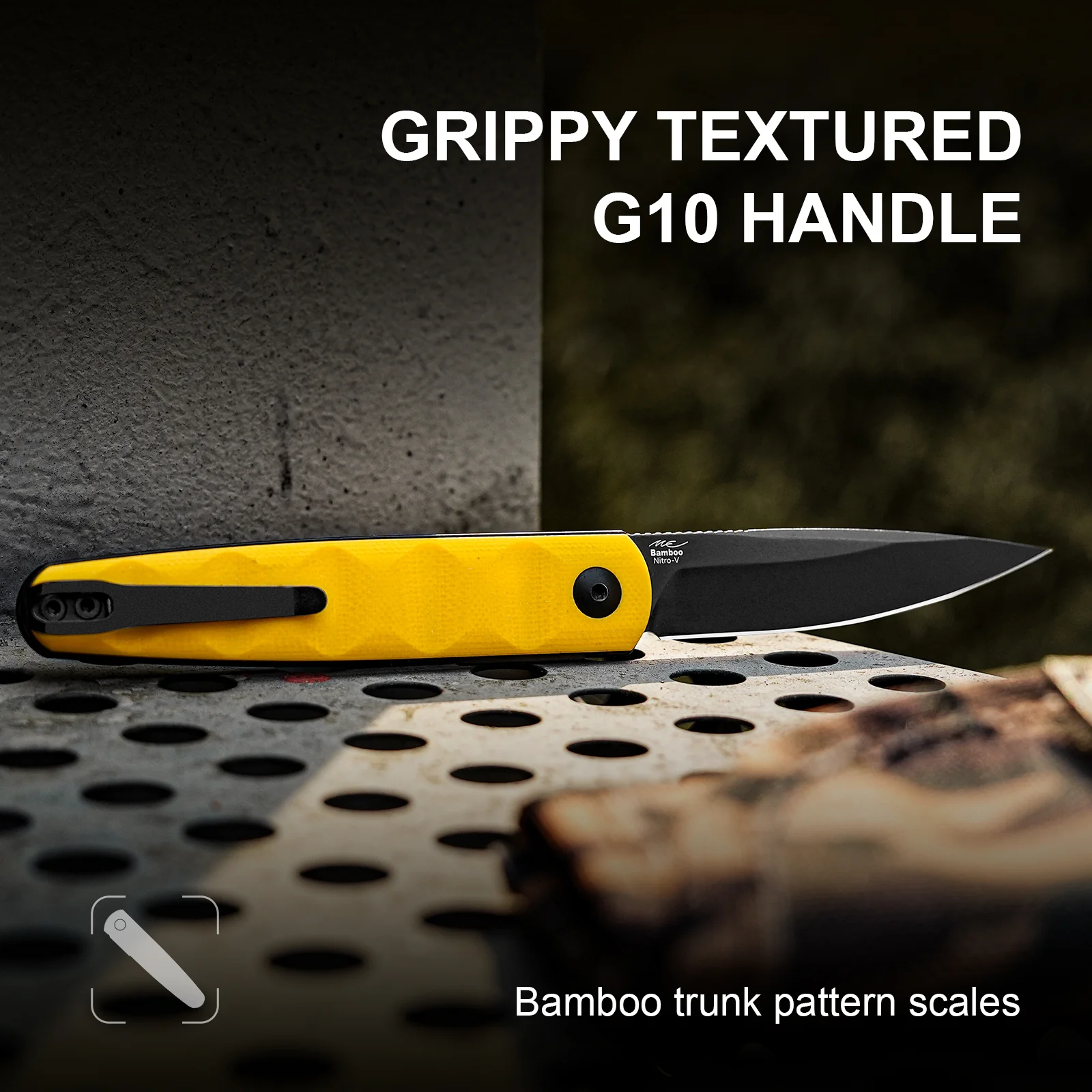 Bamboo | Nitro-V | G10（Yellow）| KizerV™ 3722A3 - Image 15