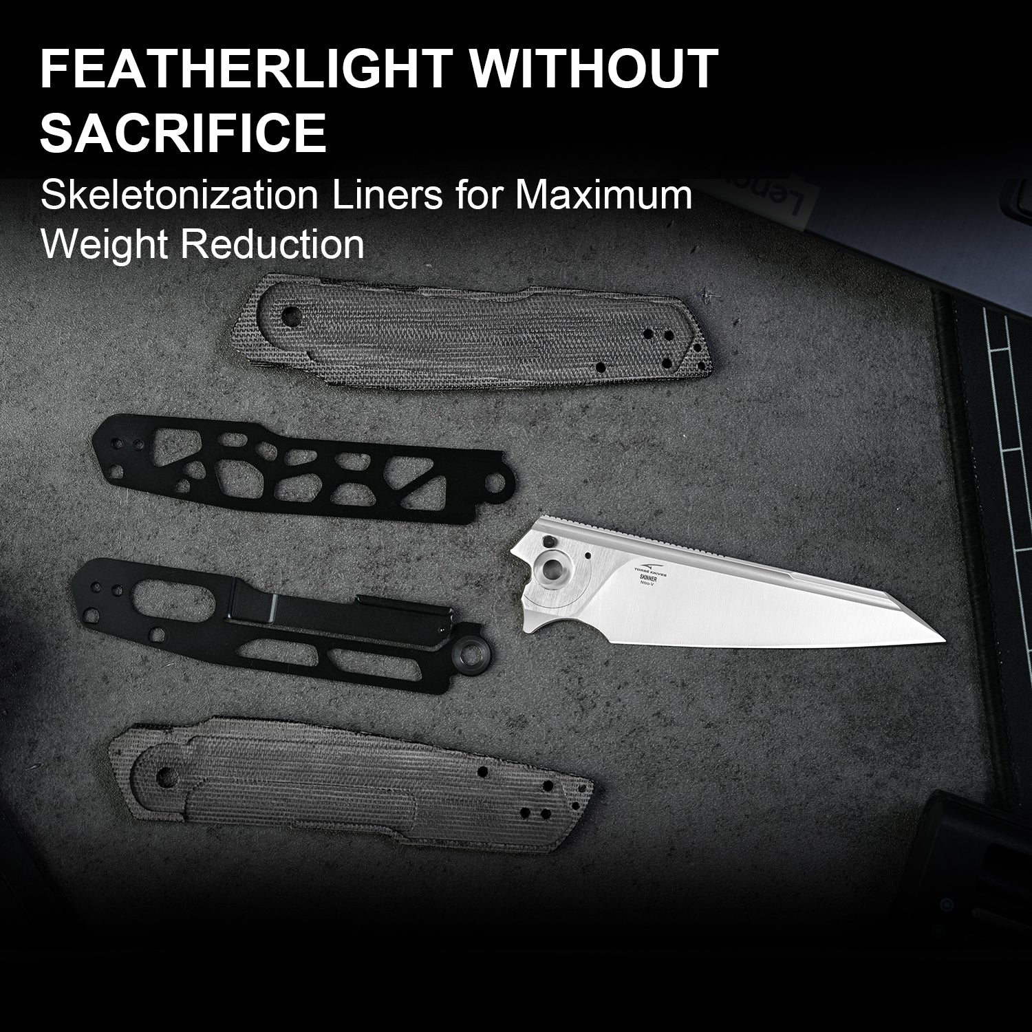 SKINNER | Nitro-V | Micarta | KizerV™  3725A2 - Image 13