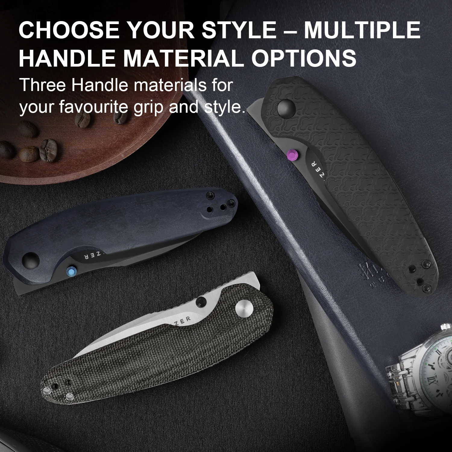 Meteora | Nitro-V | Micarta | KizerV™ 3730A1 - Image 16