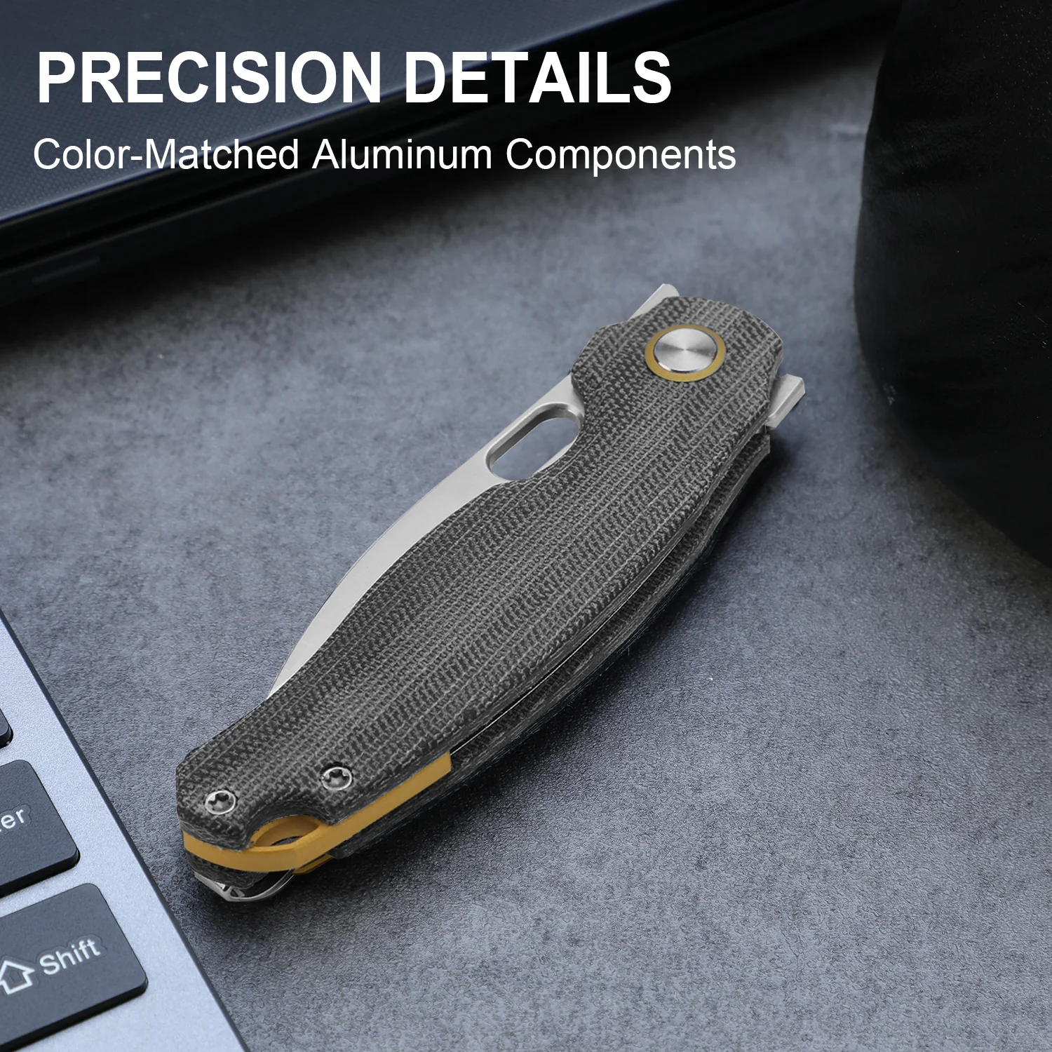 Seagull | 14C28N | Micarta | KizerV™ 3770A1 - Image 12
