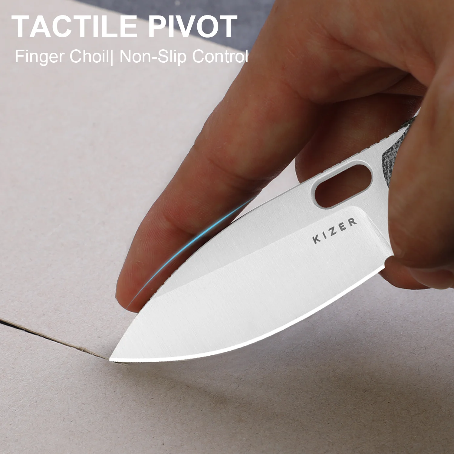 Seagull | 14C28N | Micarta | KizerV™ 3770A1 - Image 14