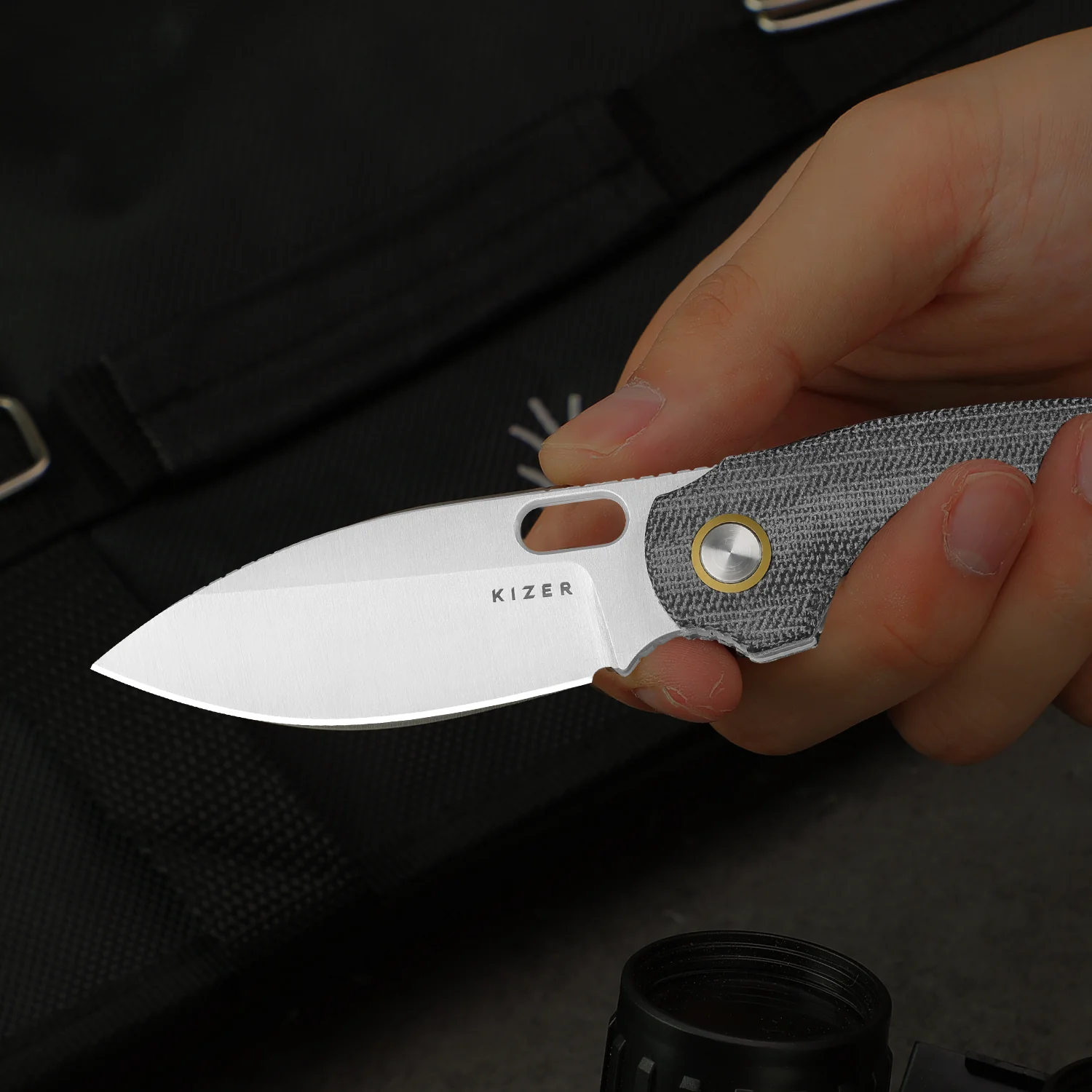 Seagull | 14C28N | Micarta | KizerV™ 3770A1 - Image 15