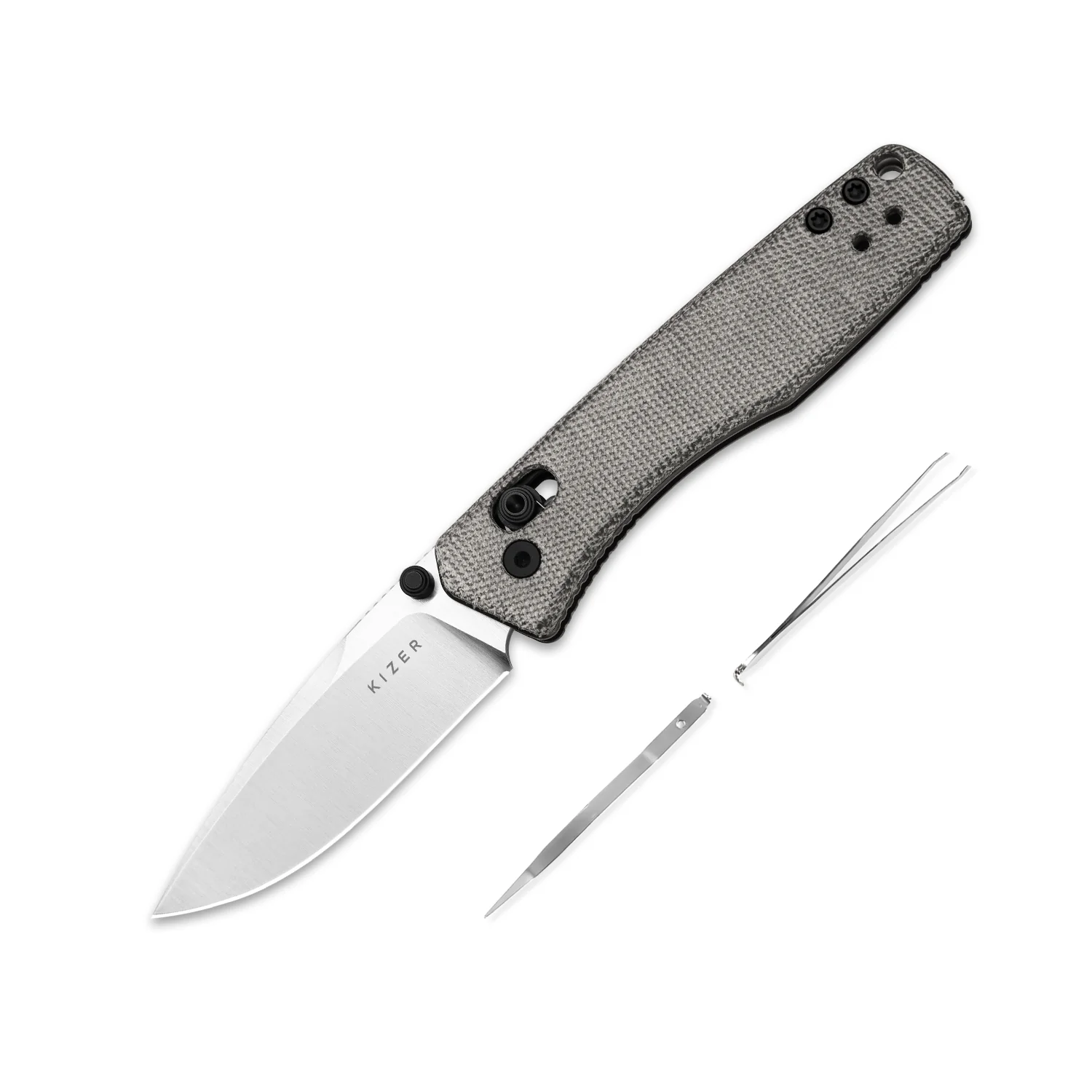 Aegis | Kizer Clutch Lock™ | Norplex UltreX™ Micarta | AEB-L | KizerV™ 3774A1 - Image 3
