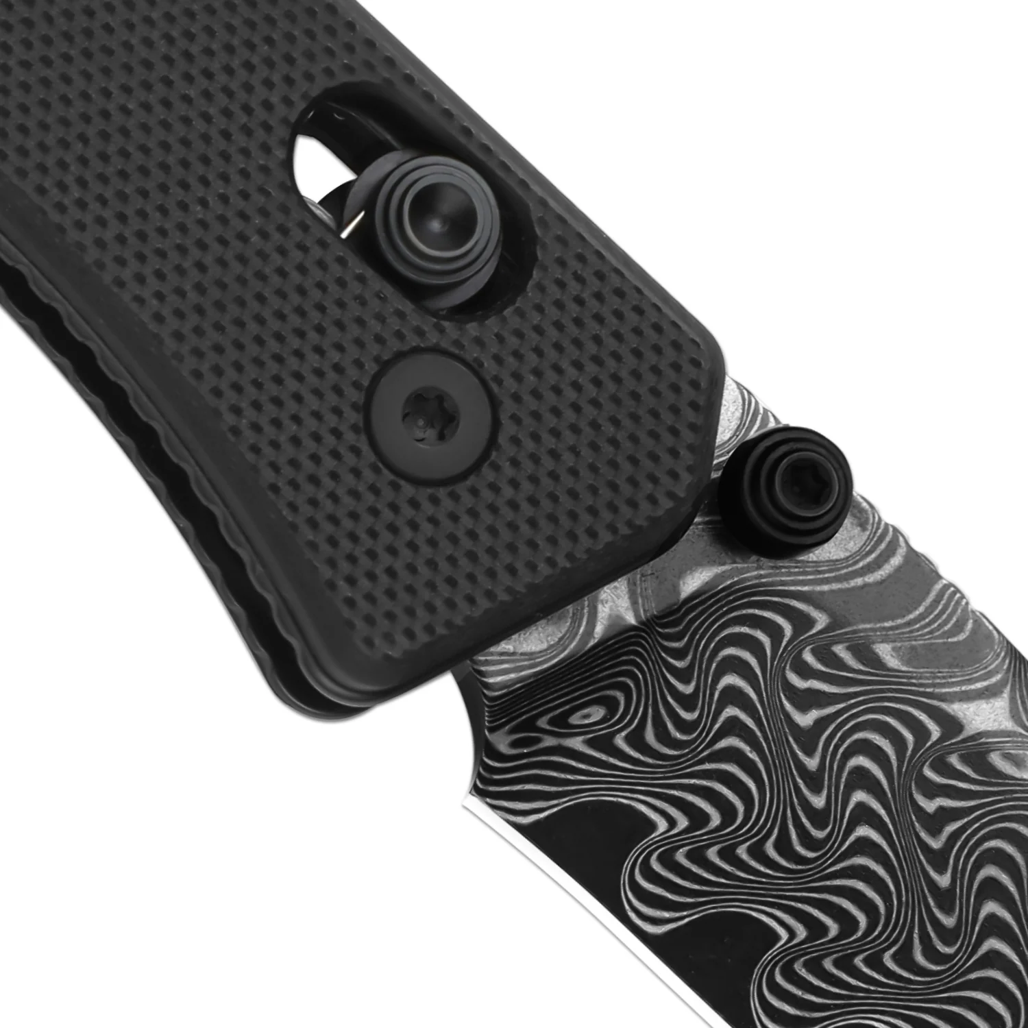 Aegis | Kizer Clutch Lock™ | Damascus | G10 | KizerV™ 3774A2 - Image 8