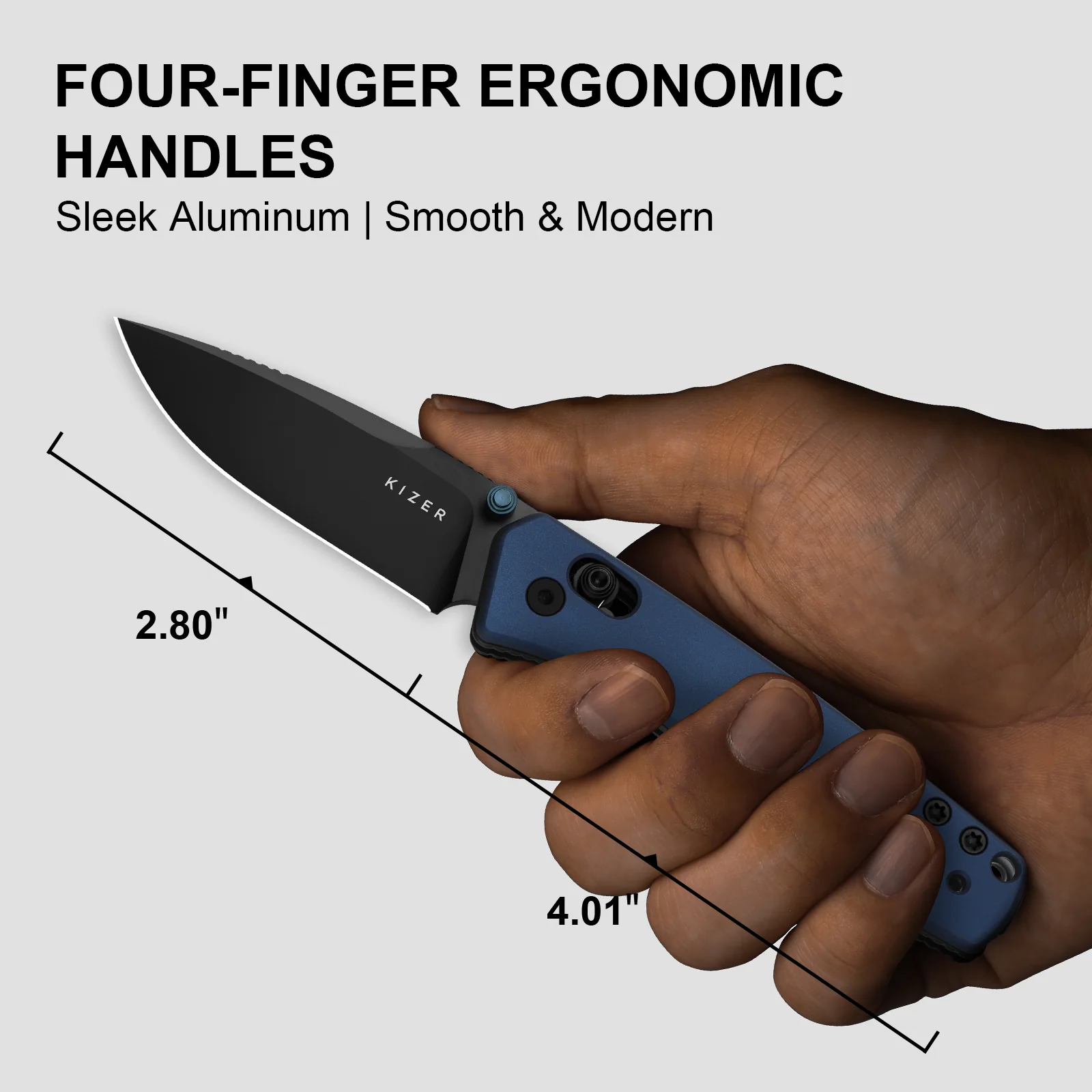 Aegis | Kizer Clutch Lock™ | AEB-L | Aluminum | KizerV™ 3774A3 - Image 10