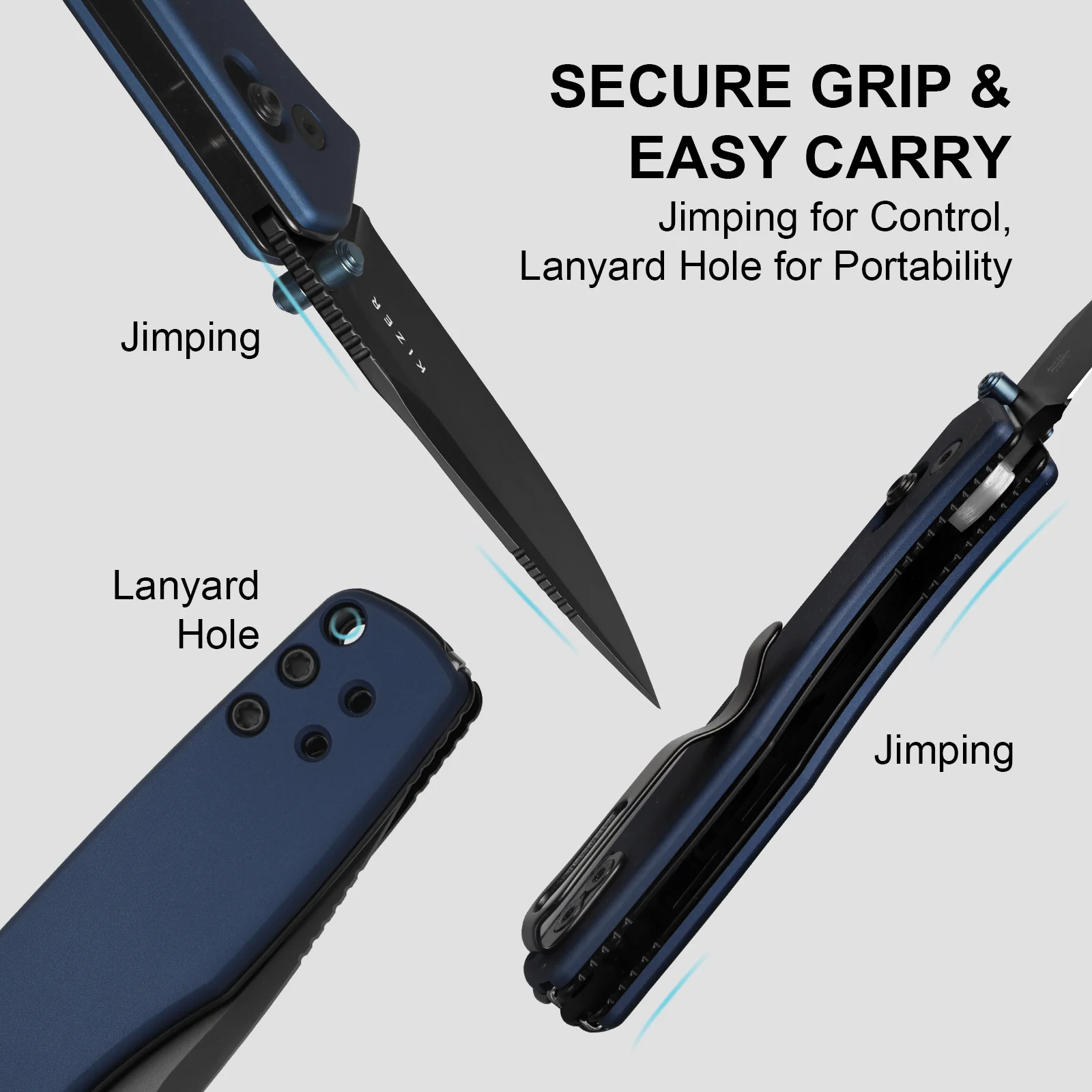 Aegis | Kizer Clutch Lock™ | AEB-L | Aluminum | KizerV™ 3774A3 - Image 14