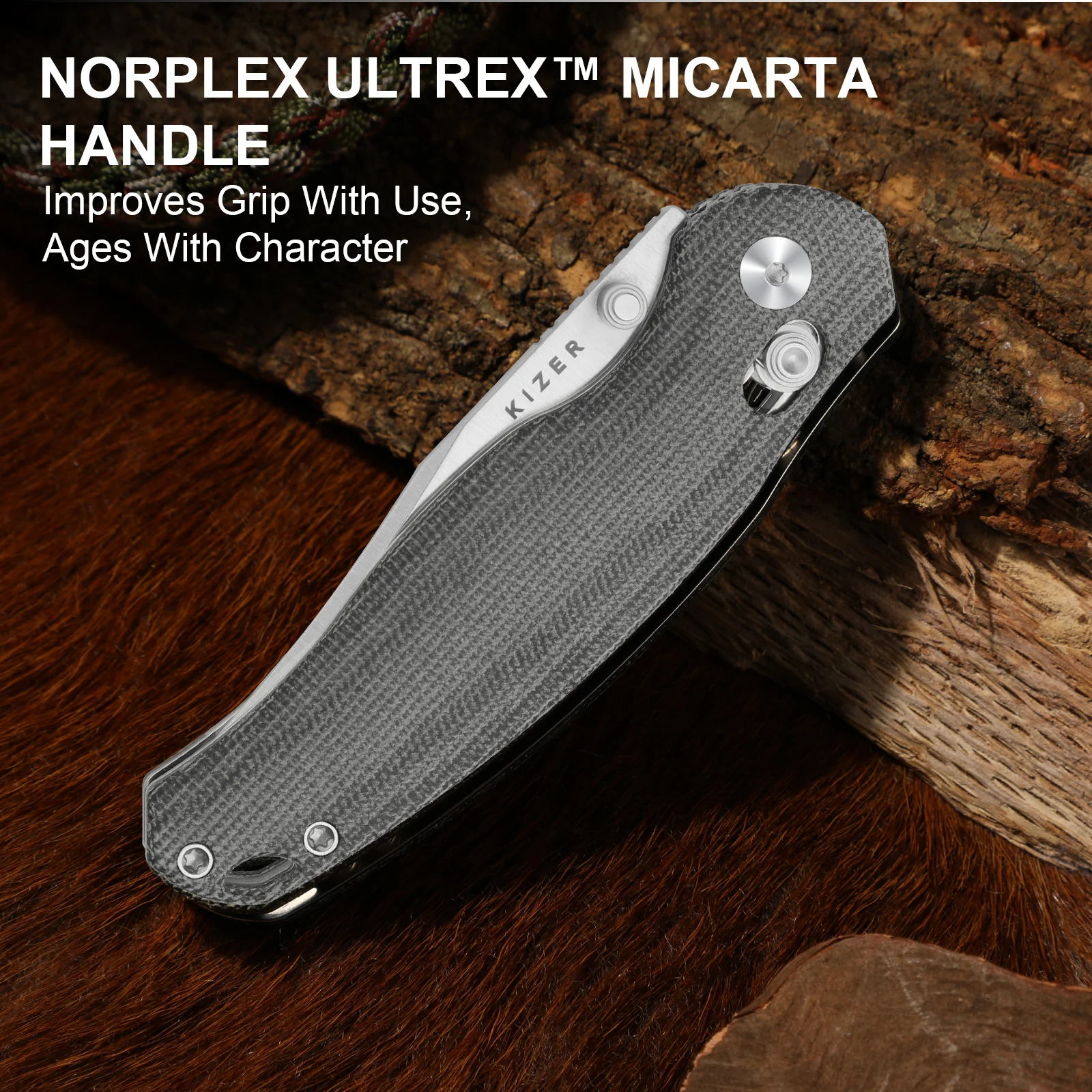 Phoca CC | AEB-L | Norplex UltreX Micarta | KizerV™ 3780A3 - Image 16