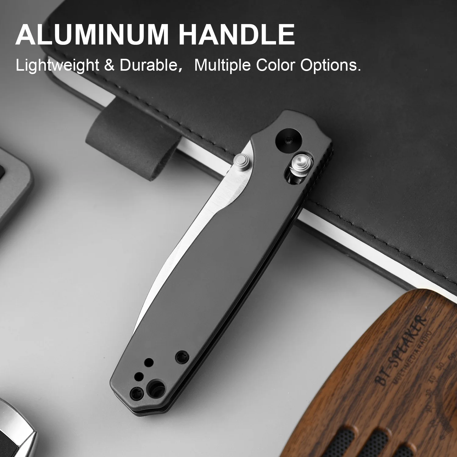Pokiman CD | Kizer Clutch Lock™ | Drop Point | Four-Finger Full Grip | Aluminum | KizerV™ 3789A2 - Image 11