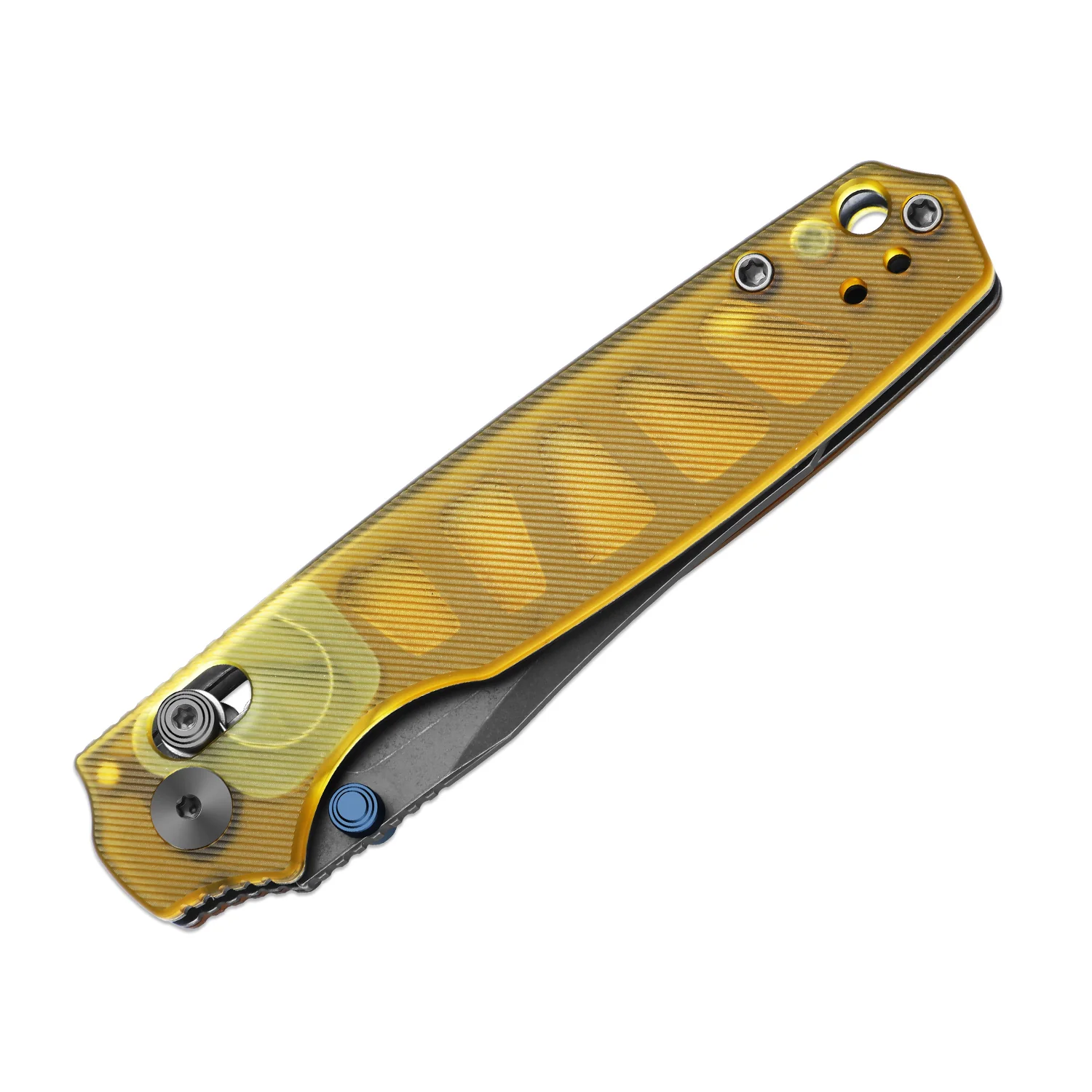 Pokiman CC | Kizer Clutch Lock™ | Clip Point | Four-Finger Full Grip | Clear PEI | KizerV™ 3789A3 - Image 5