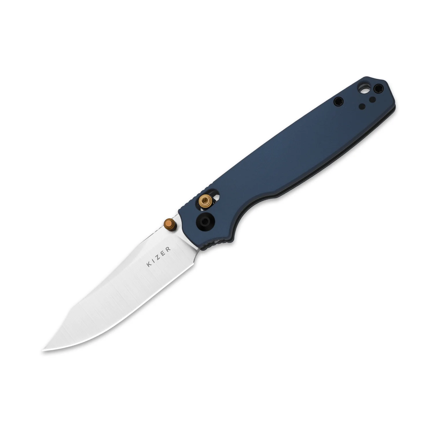 Pokiman CC | Kizer Clutch Lock™ | Clip Point | Four-Finger Full Grip | Aluminum | KizerV™ 3789A4 - Image 6