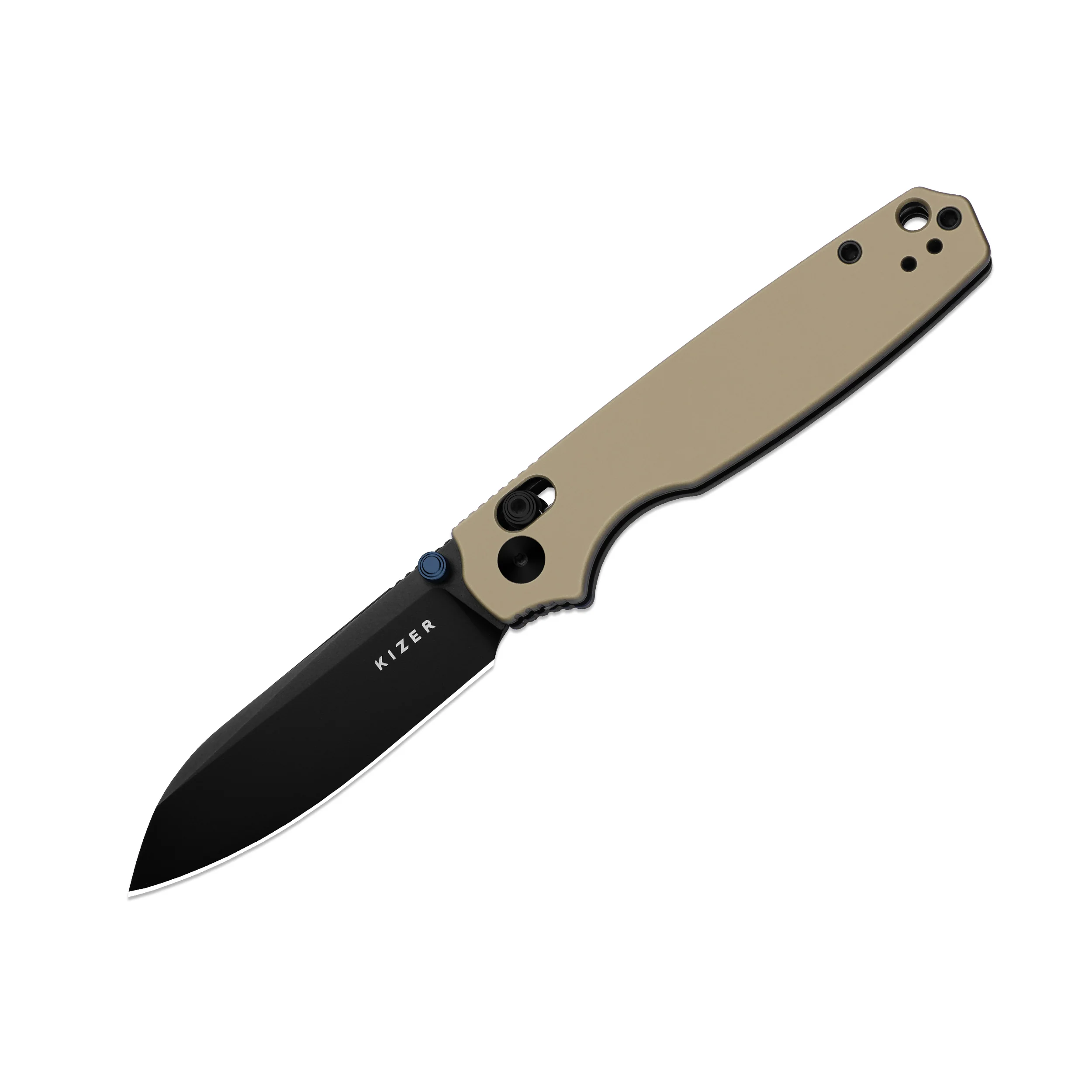 Pokiman CS | Kizer Clutch Lock™ | Sheepsfoot | Four-Finger Full Grip | Aluminum | KizerV™ 3789A6 - Image 2