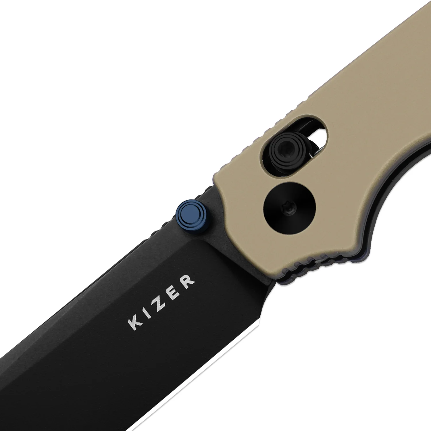 Pokiman CS | Kizer Clutch Lock™ | Sheepsfoot | Four-Finger Full Grip | Aluminum | KizerV™ 3789A6 - Image 6