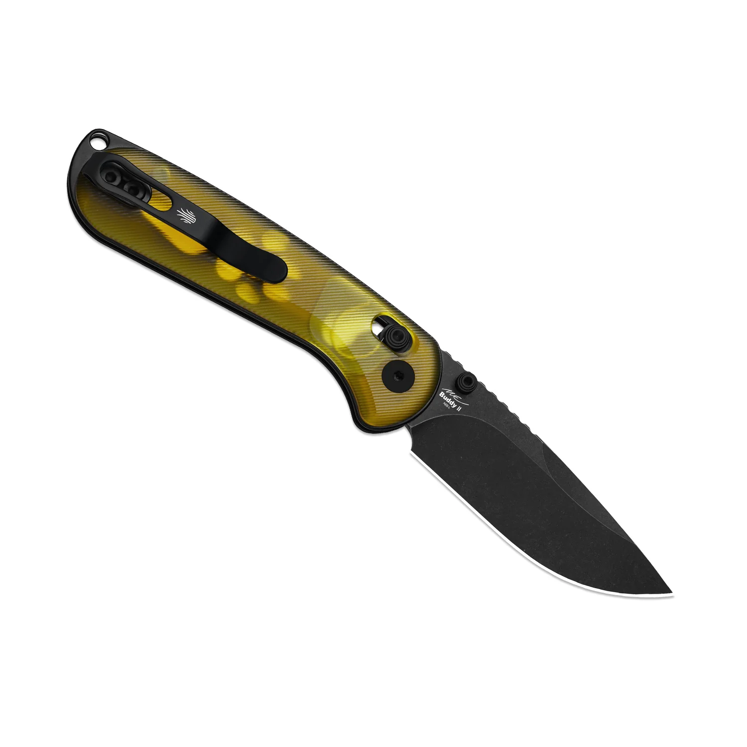 Buddy II | Kizer Clutch Lock™ | PEI | AEB-L PVD Coating & Stonewashed | KizerV™ 3790A1 - Image 3